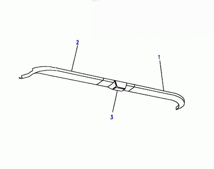 Defender NAS Soft Top Windscreen Trim Kit - for Land Rover 90