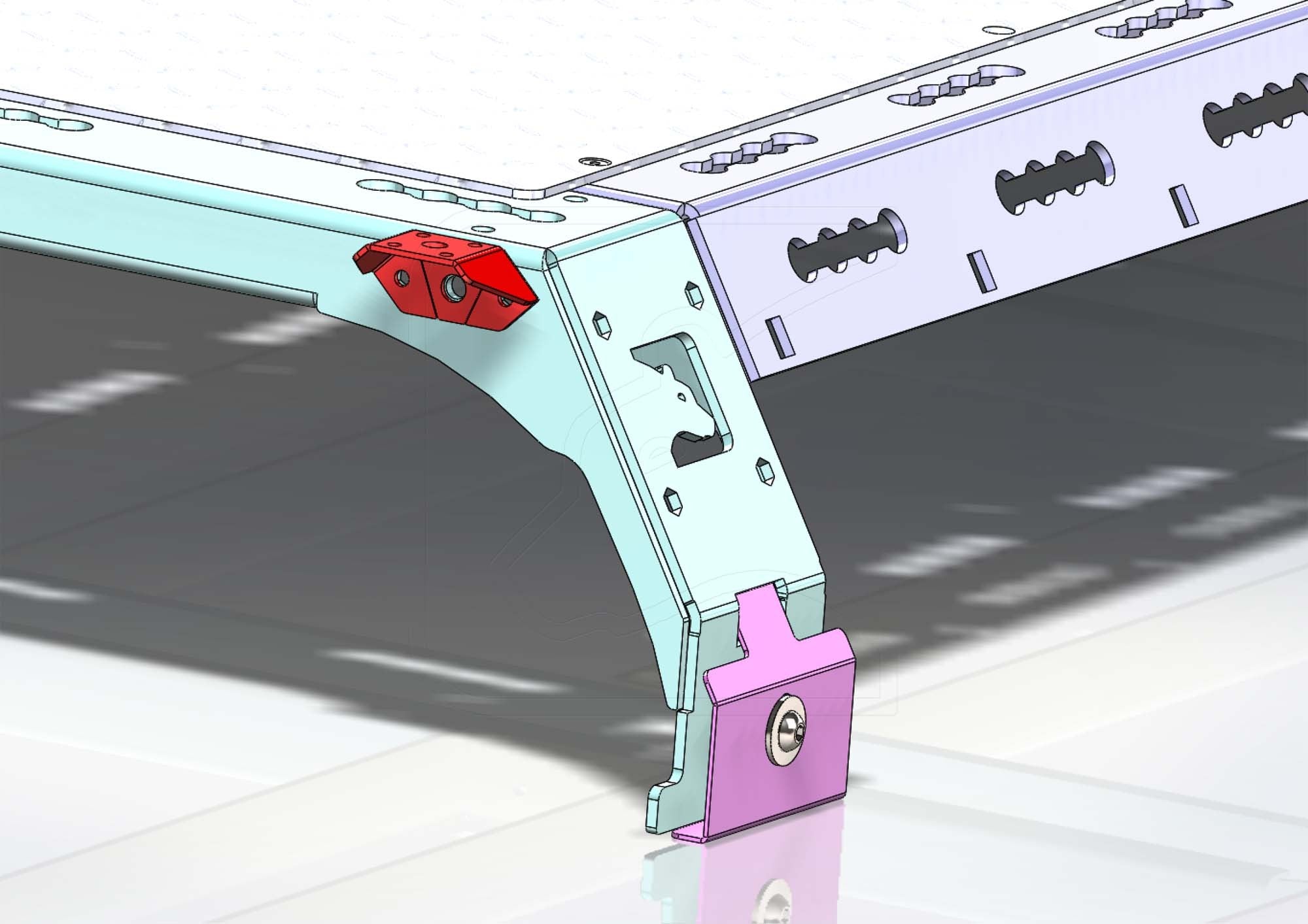 CargoBear Roof Rack - CB Antenna Bracket