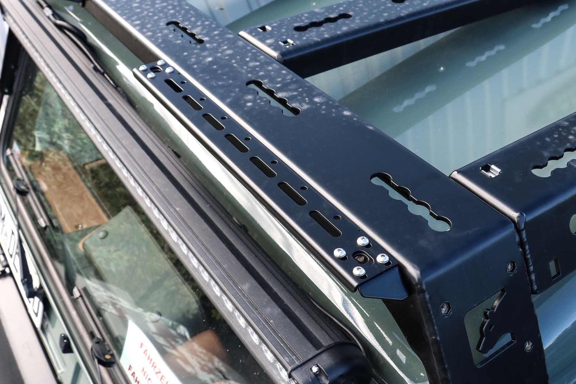 CargoBear Roof Rack - 'Connector Bar' for LED light-bar (BRACKETS SOLD SEPARATELY)