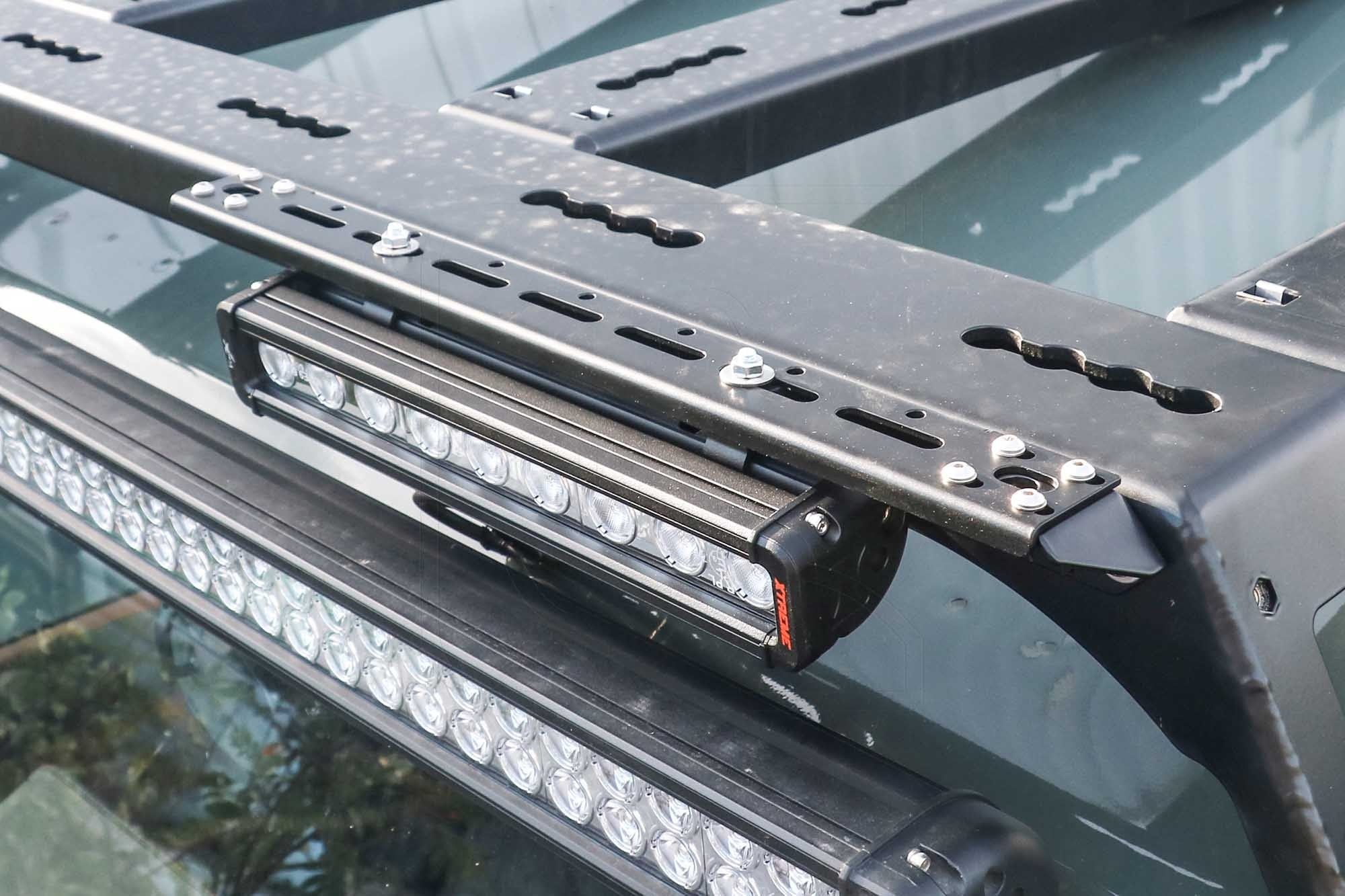 CargoBear Roof Rack - 'Connector Bar' for LED light-bar (BRACKETS SOLD SEPARATELY)