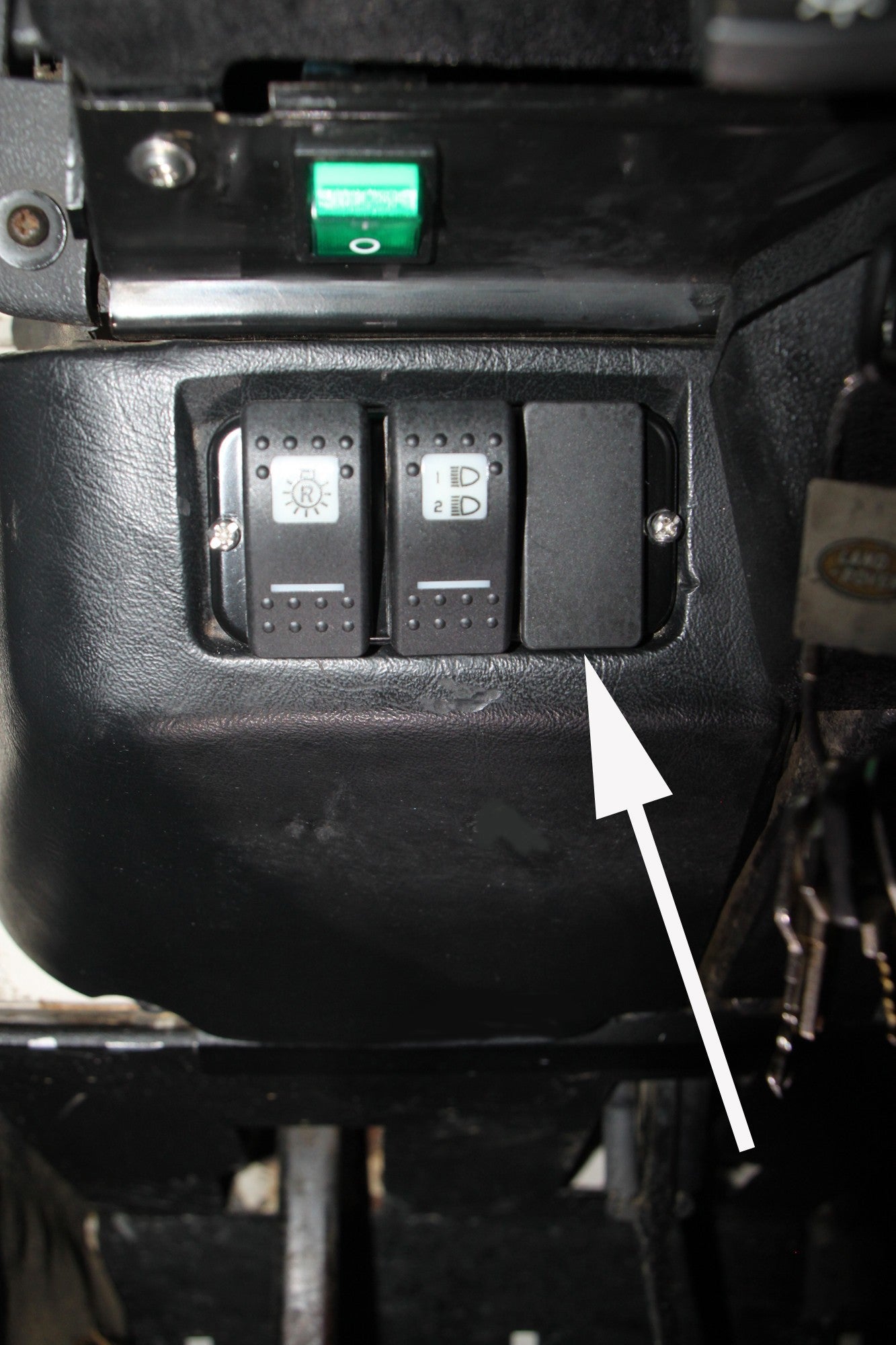 Carling Contura Switch Blank - hole plug, rocker switch blanking plug