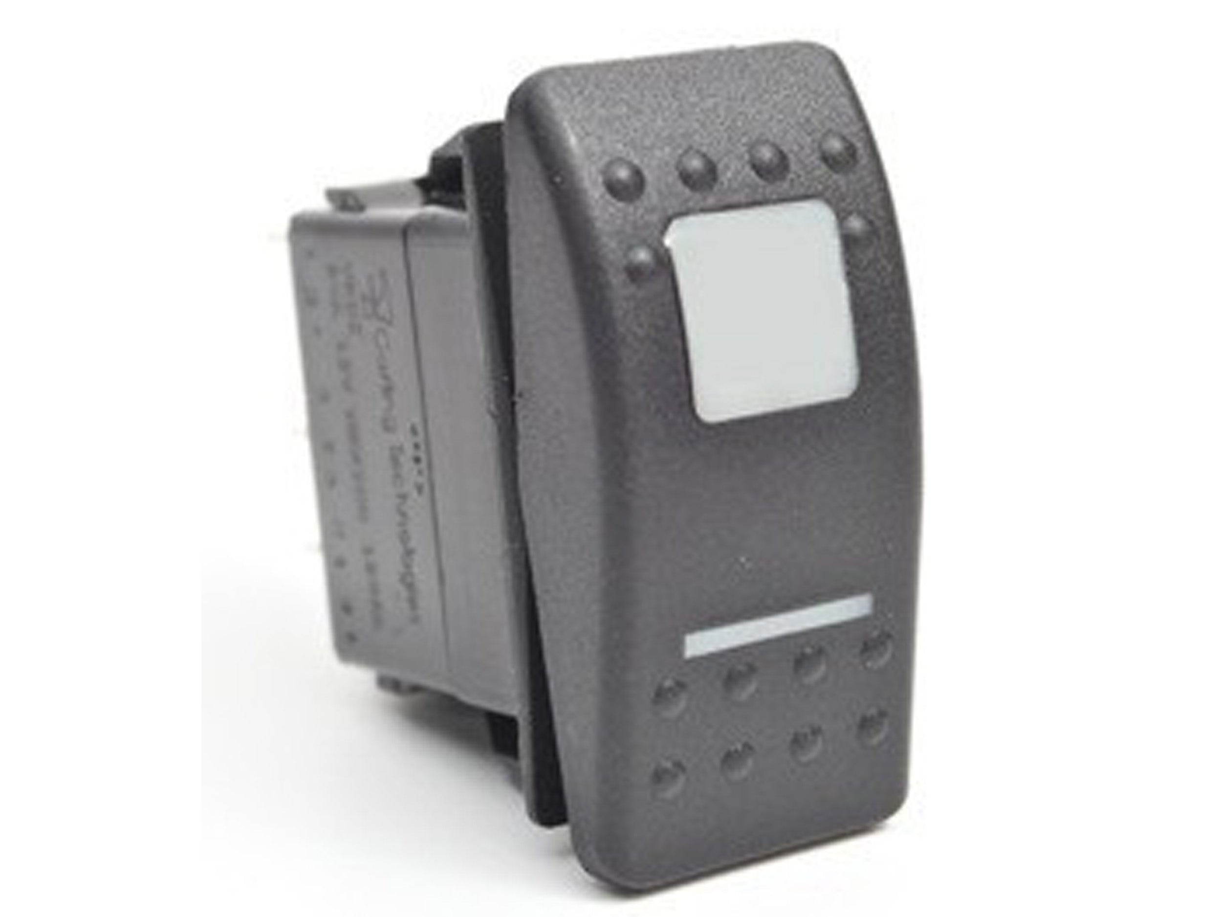 Carling Contura II MOMENTARY-OFF-MOMENTARY Switch / lighted white lens - 12V 20amp