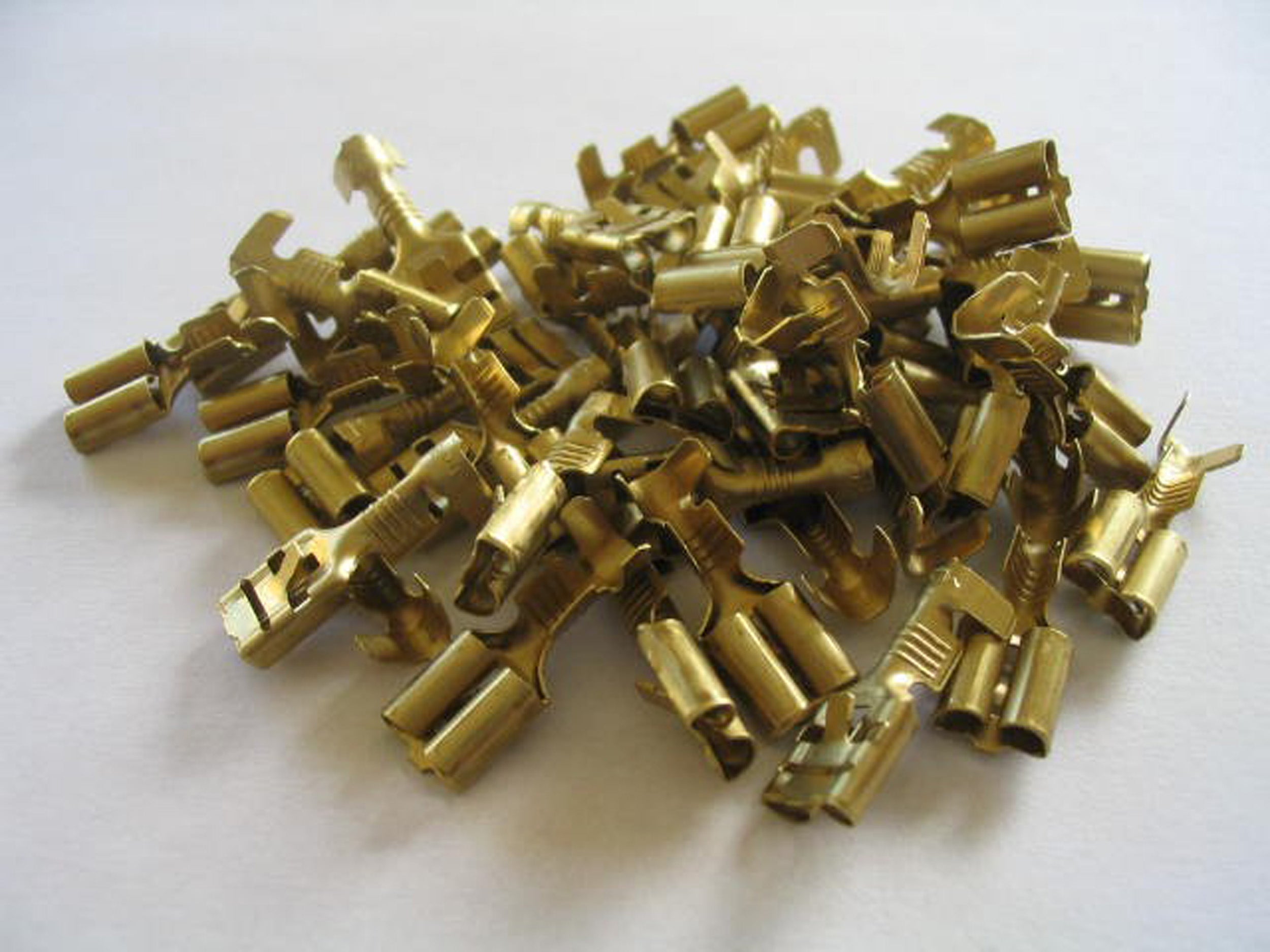 Carling Switch Terminals (female spade connectors) - for use with multiplug (pack of 10)