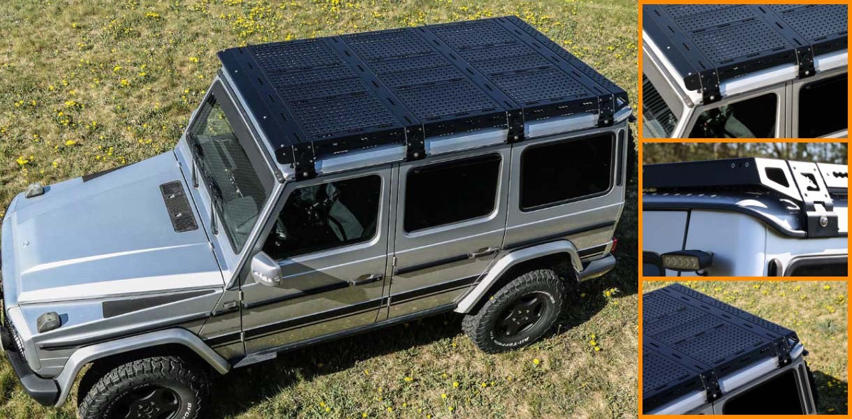 CargoBear 2.0 Modular Roof Rack System - for Mercedes G-Wagen