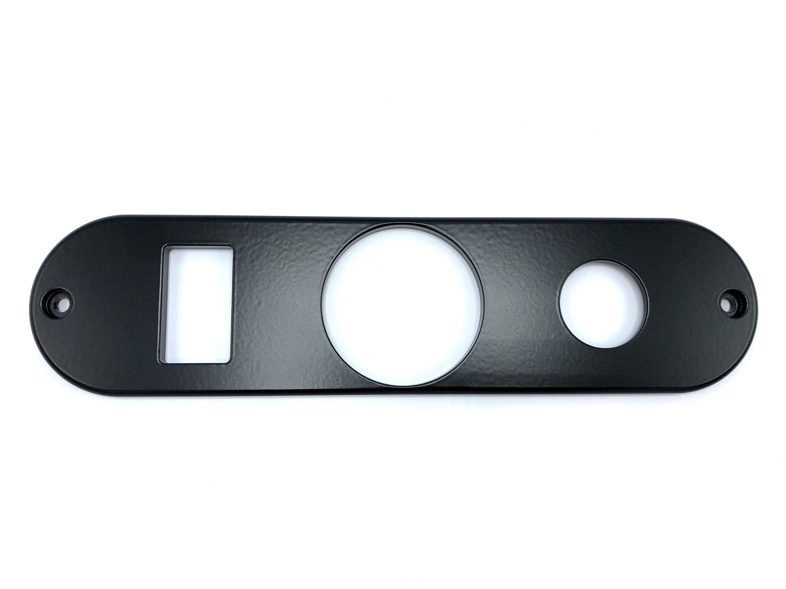 Center Dash Face Plate Panel (NAS Carling w/ VDO clock cutout) - Land Rover Defender 90/110