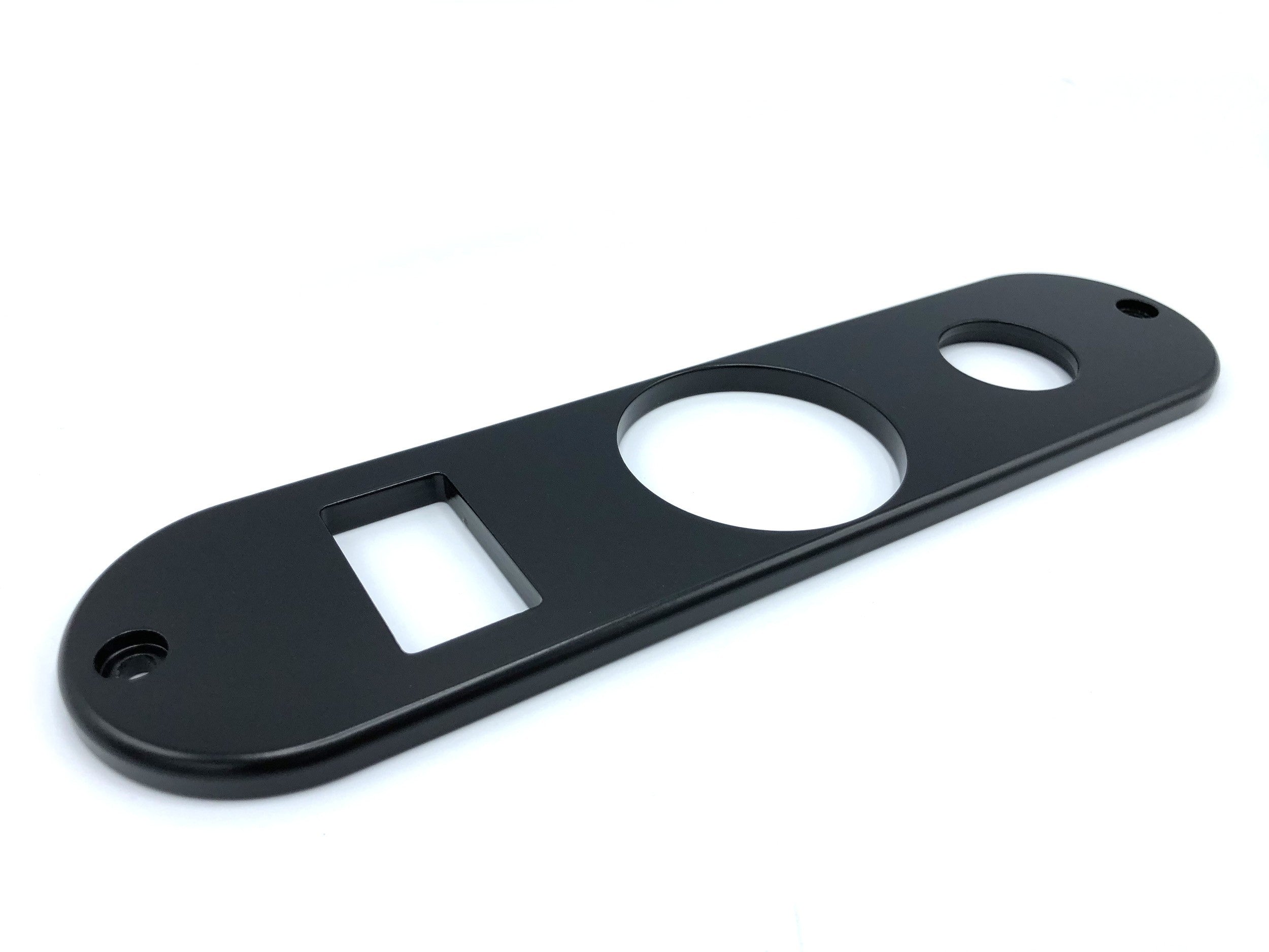 Center Dash Face Plate Panel (NAS Carling w/ VDO clock cutout) - Land Rover Defender 90/110