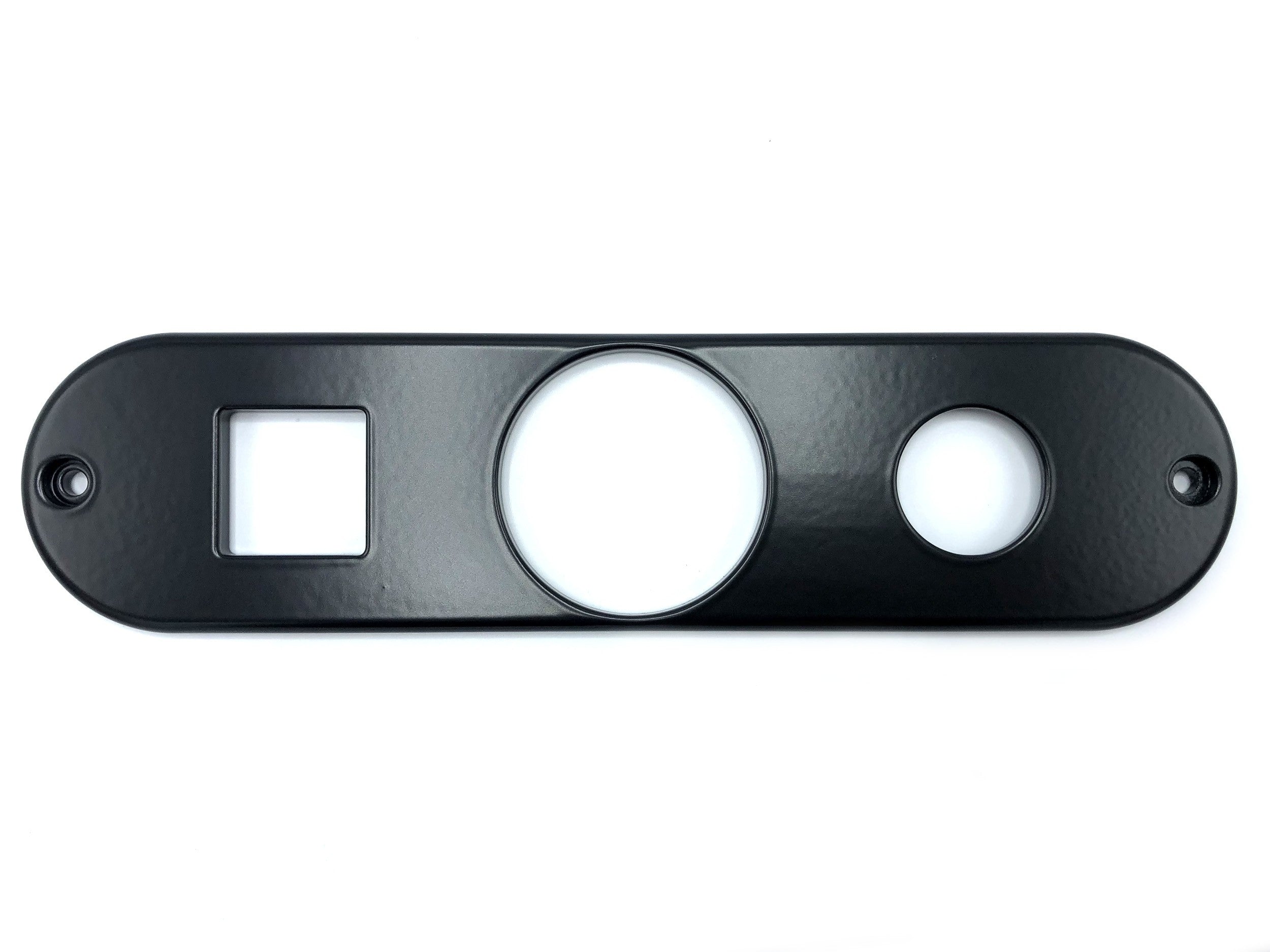 Center Dash Face Plate Panel (NAS configuration w/ VDO clock cutout) - Land Rover Defender 90/110