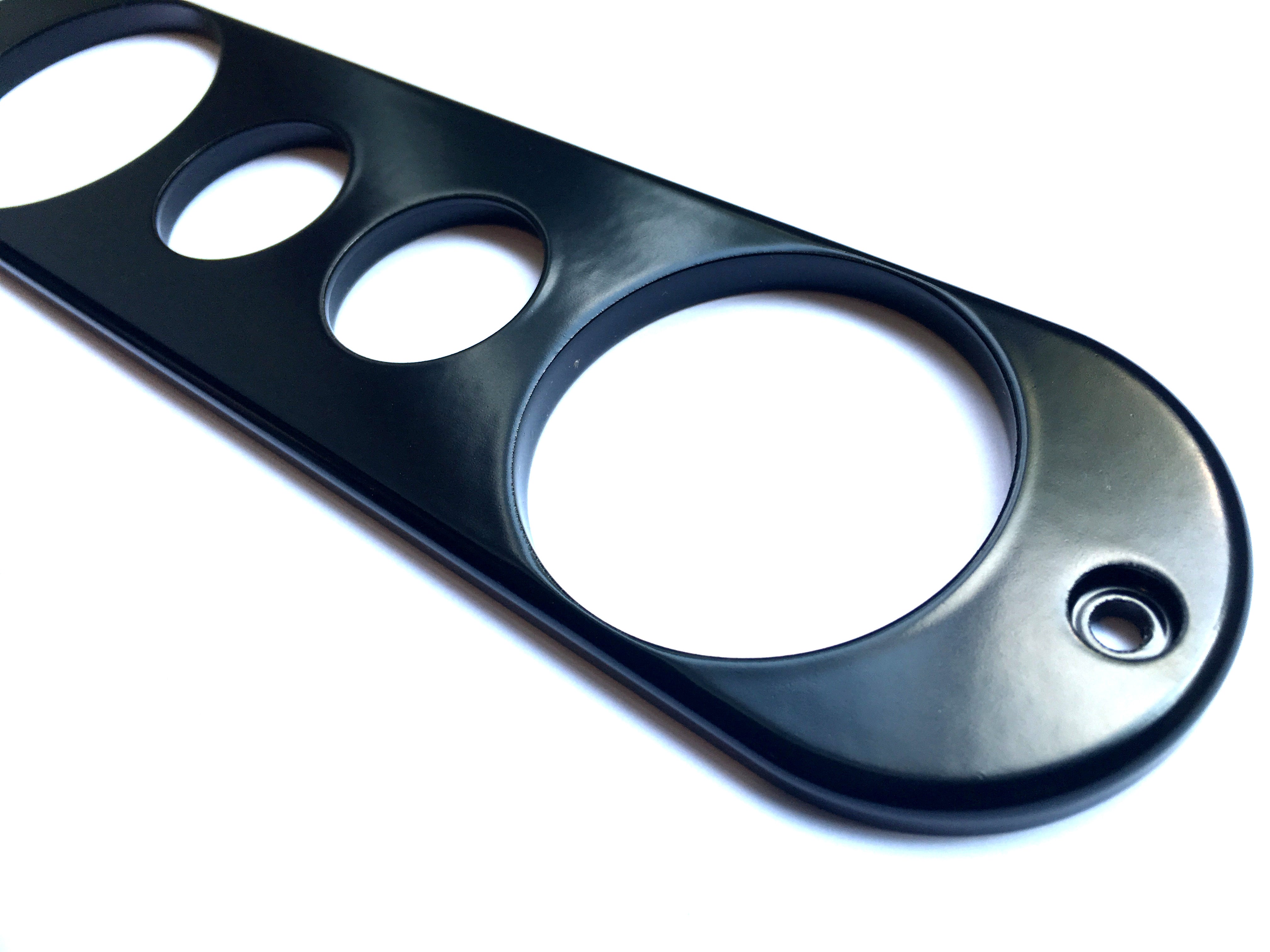 Center Dash Face Plate Panel (VDO-2x 12v-VDO) - Land Rover Defender 90/110