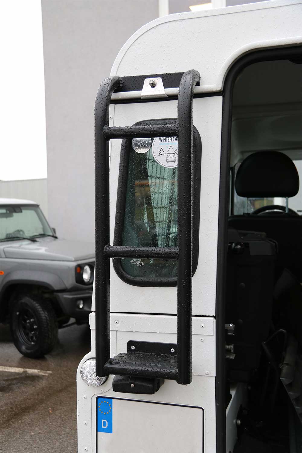 Aluminum Rear Ladder for Station Wagon - for Land Rover 90/110 & Series