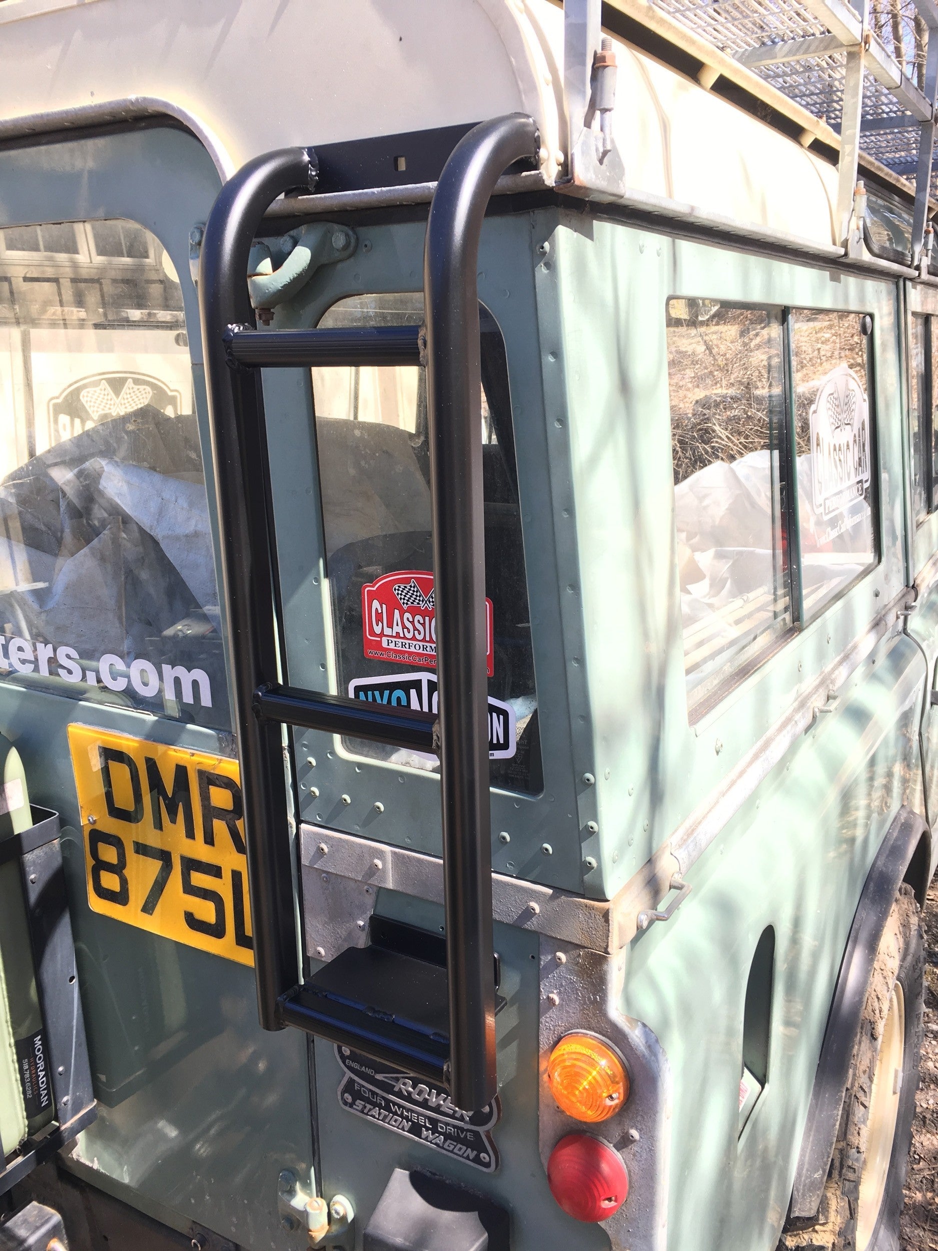 Aluminum Rear Ladder for Station Wagon - for Land Rover 90/110 & Series