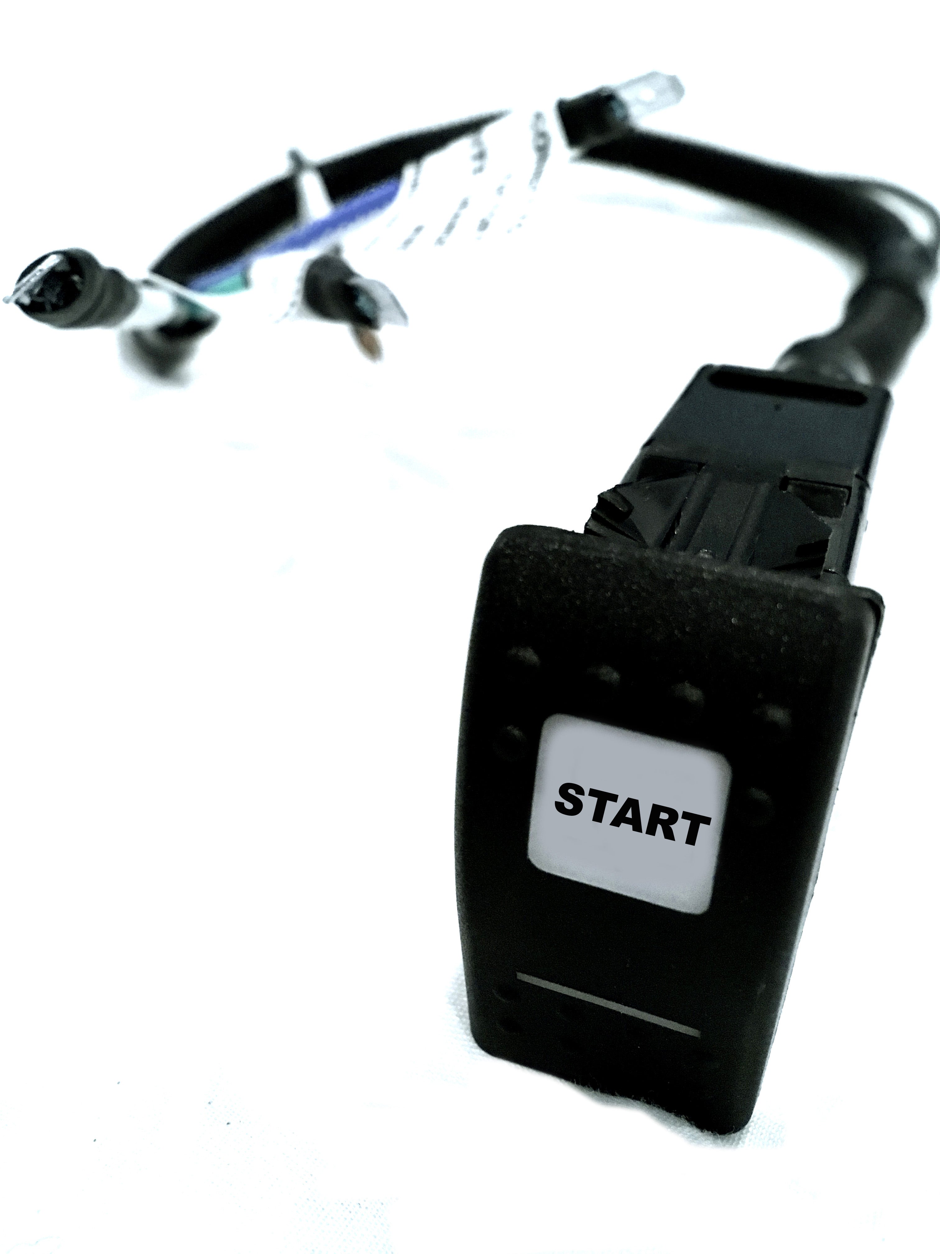 Defender Ignition Switch Wiring Harness (bypass) (*includes* Carling Switch & Multiplug) - for Land Rover 90/110/130