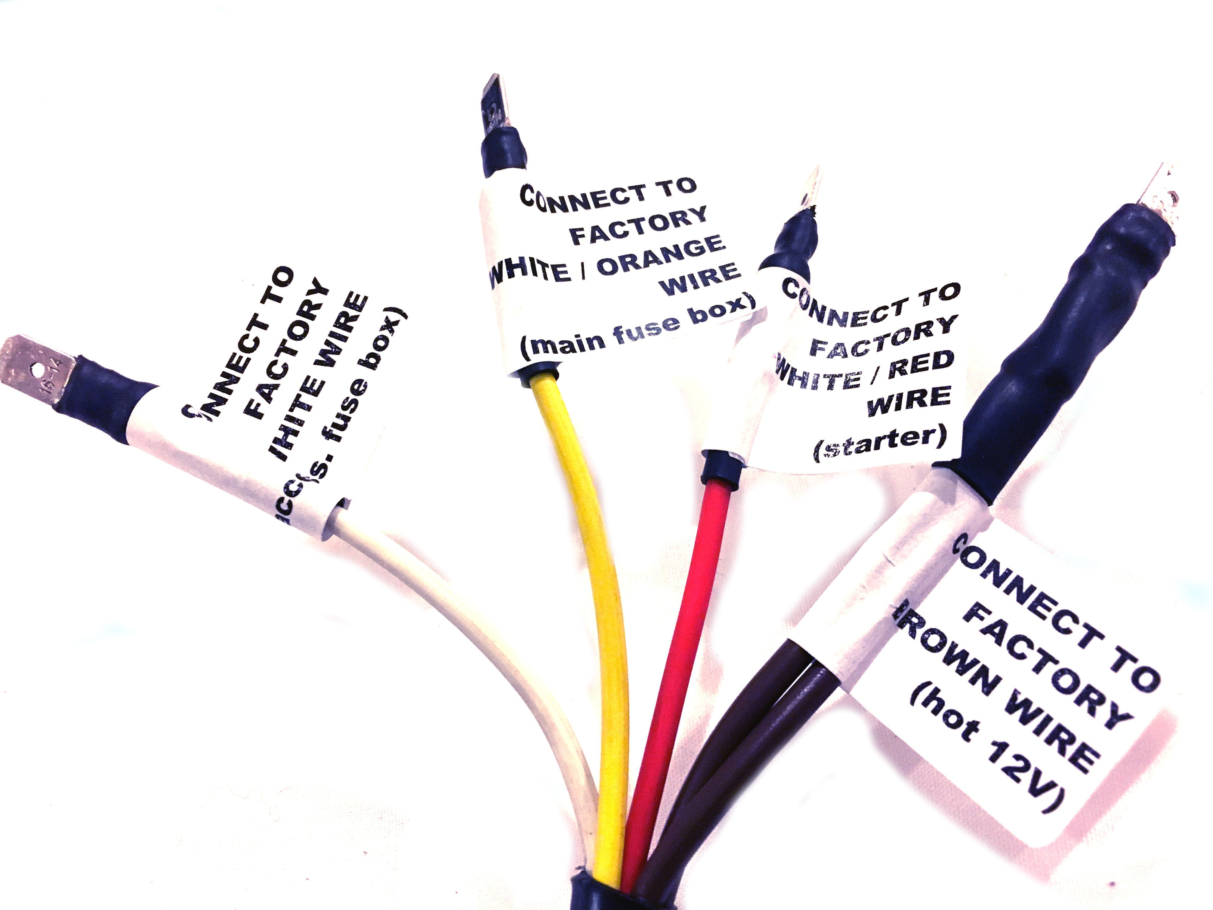 Defender Ignition Switch Wiring Harness (bypass) (*includes* Carling Switch & Multiplug) - for Land Rover 90/110/130