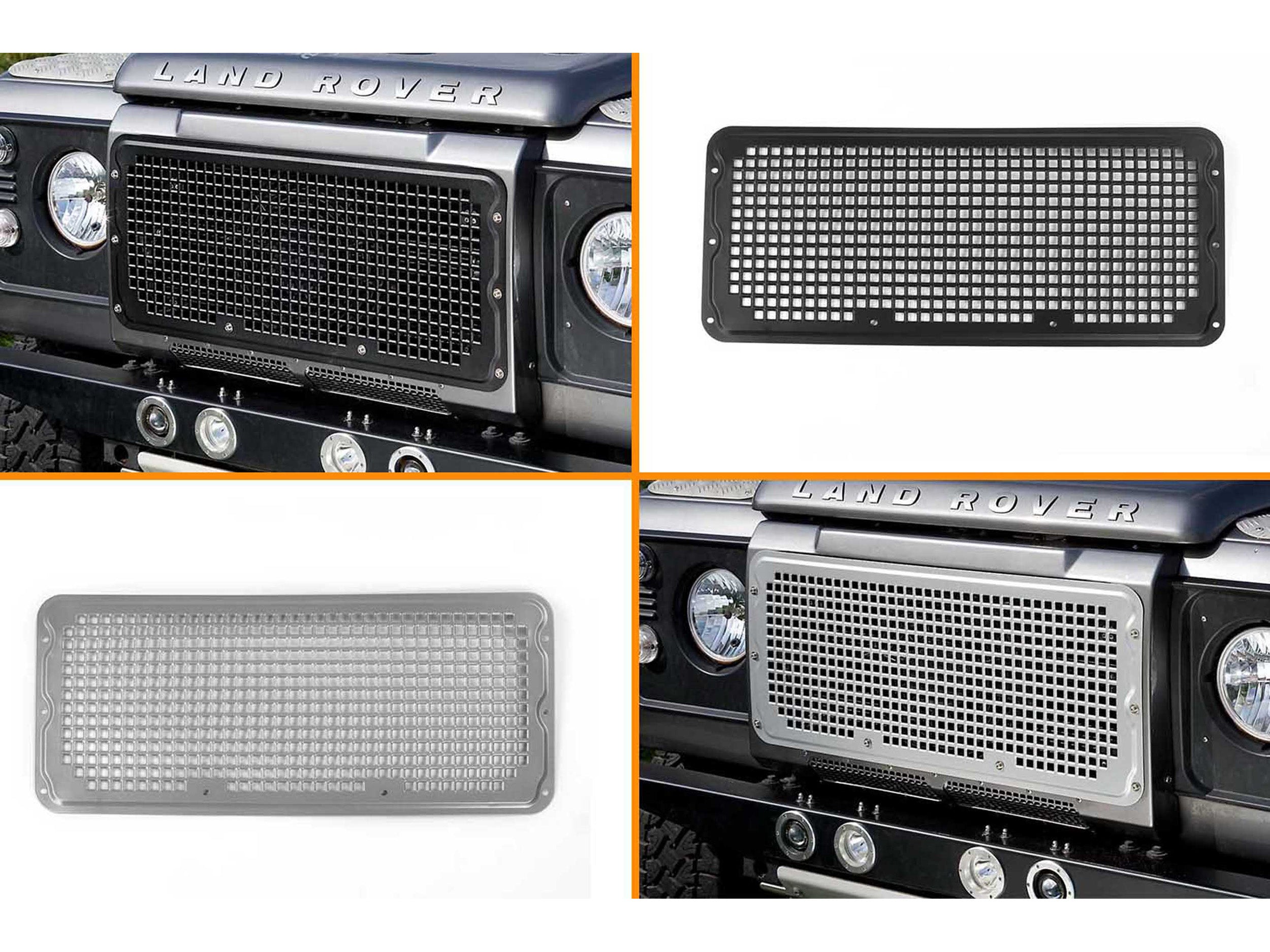 Heritage Style Front Grille - Land Rover Defender (with A/C, stamped aluminum)