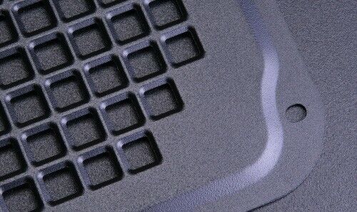 Heritage Style Front Grille - Land Rover Defender or Series (without A/C, stamped aluminum)