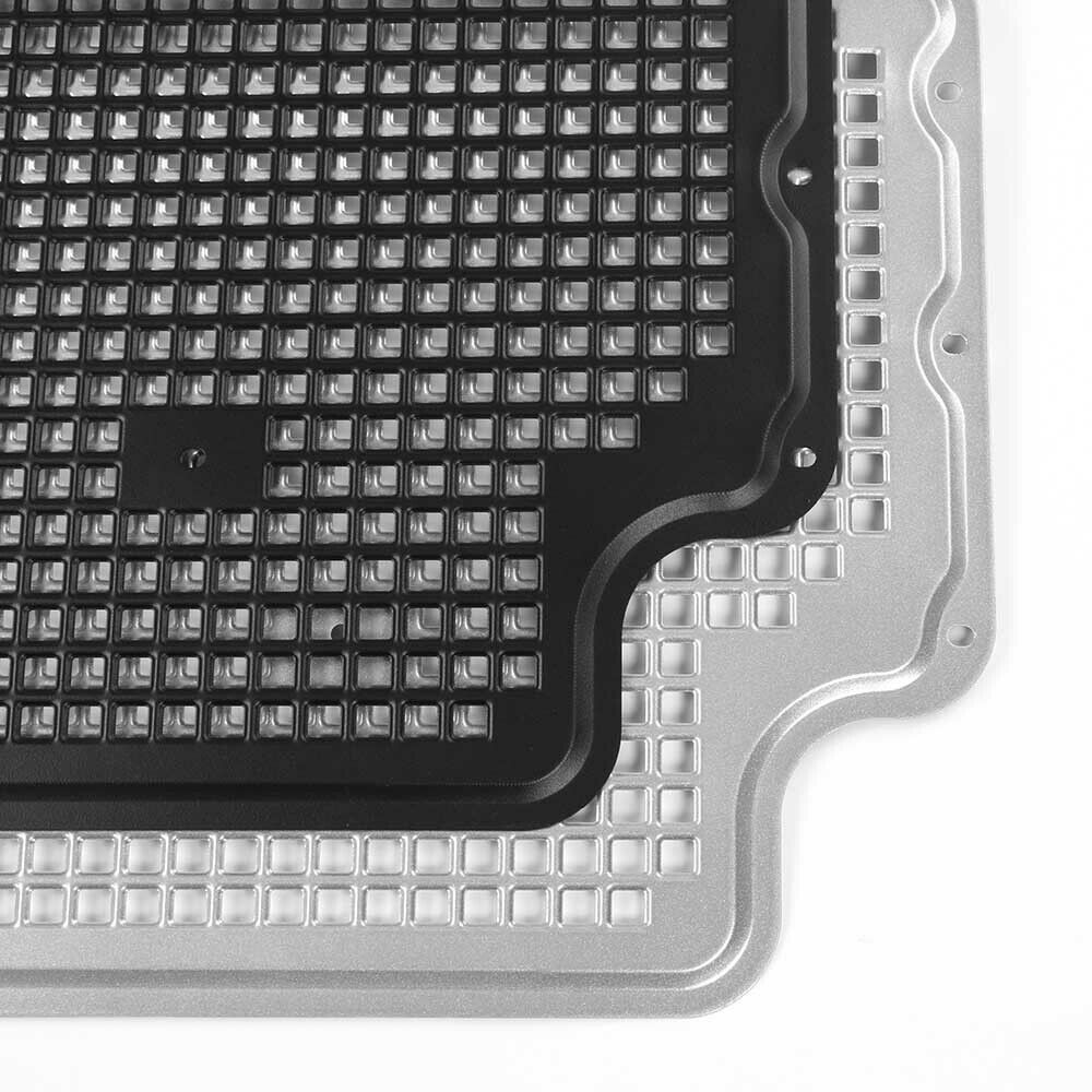 Heritage Style Front Grille - Land Rover Defender or Series (without A/C, stamped aluminum)