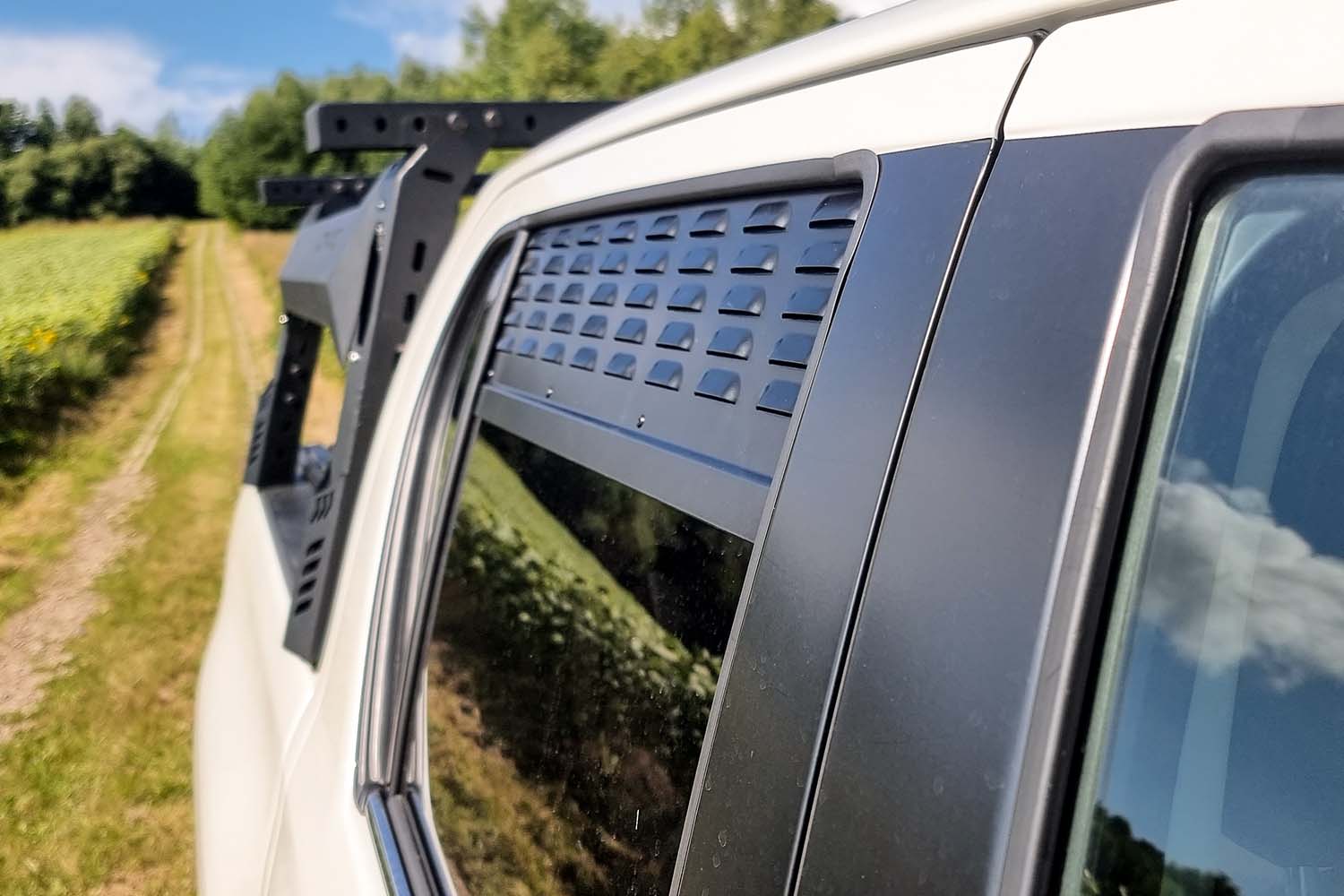 Rear Door Window Vent Screens - Toyota Hilux MY2016+ (set of 2)