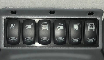 Defender Upper Dash Mount Console (Radio Housing) - for Land Rover 90/110/130