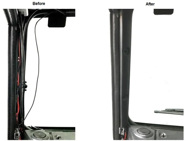 Defender Extra Deep A-Pillar Trim - for Land Rover 90/110/130 (set of 2)