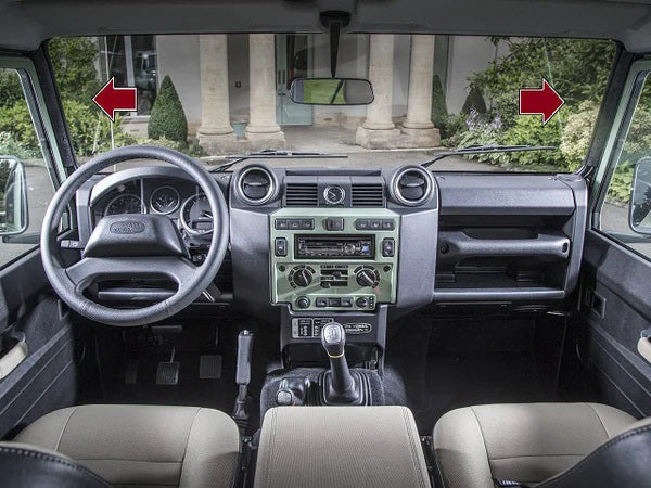 Defender Extra Deep A-Pillar Trim - for Land Rover 90/110/130 (set of 2)