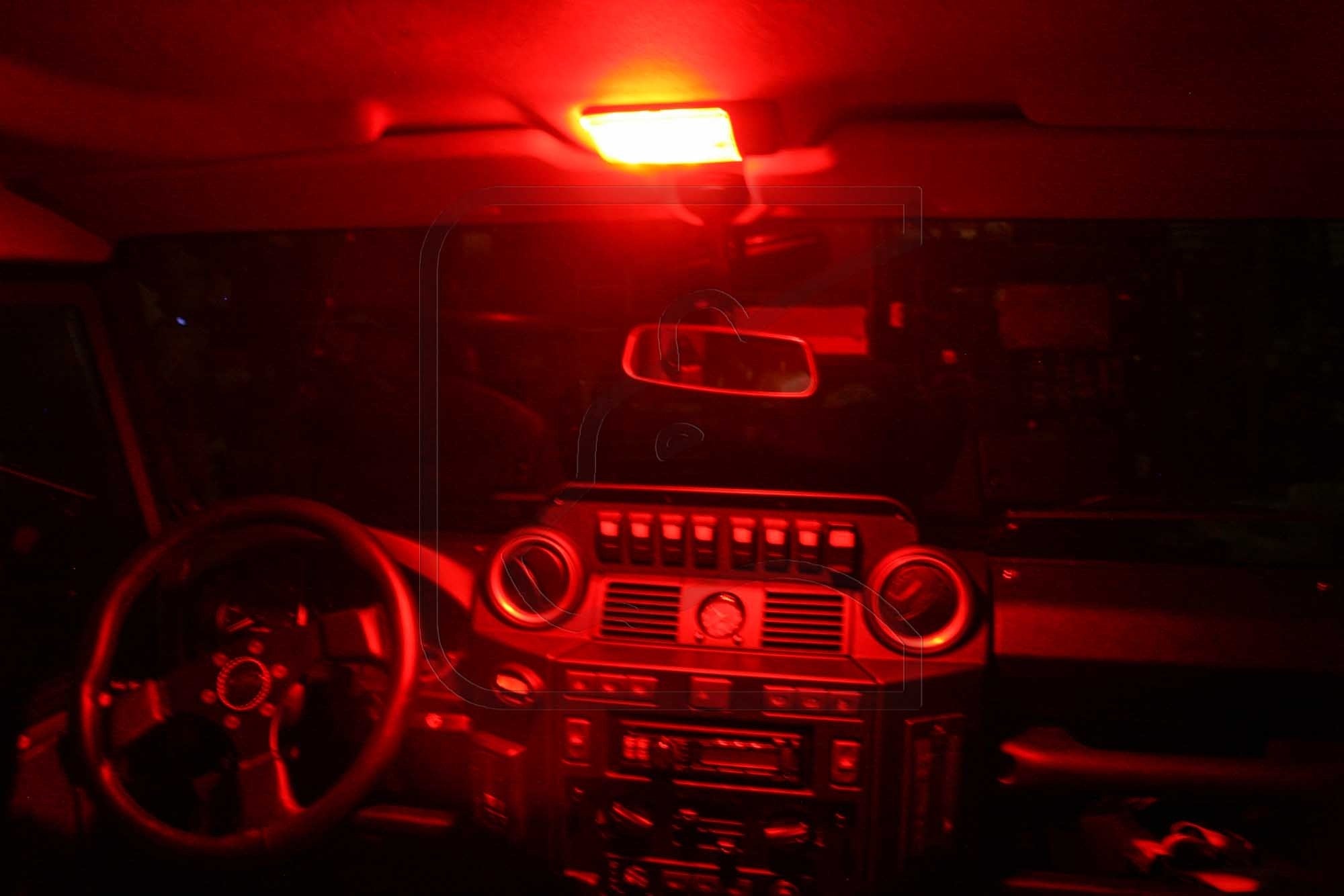 Defender LED Interior Courtesy Light/Lamp (Warm White) - for Land Rover 90/110/130