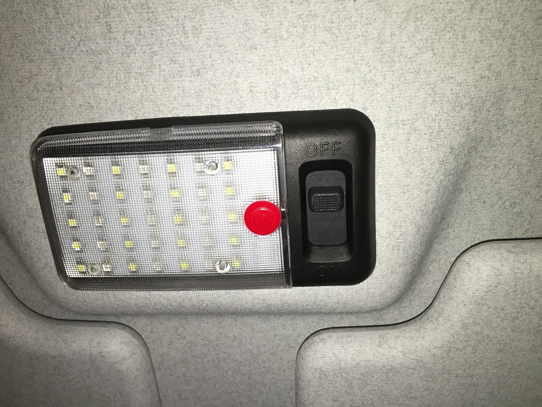 Defender LED Interior Courtesy Light/Lamp (Warm White) - for Land Rover 90/110/130