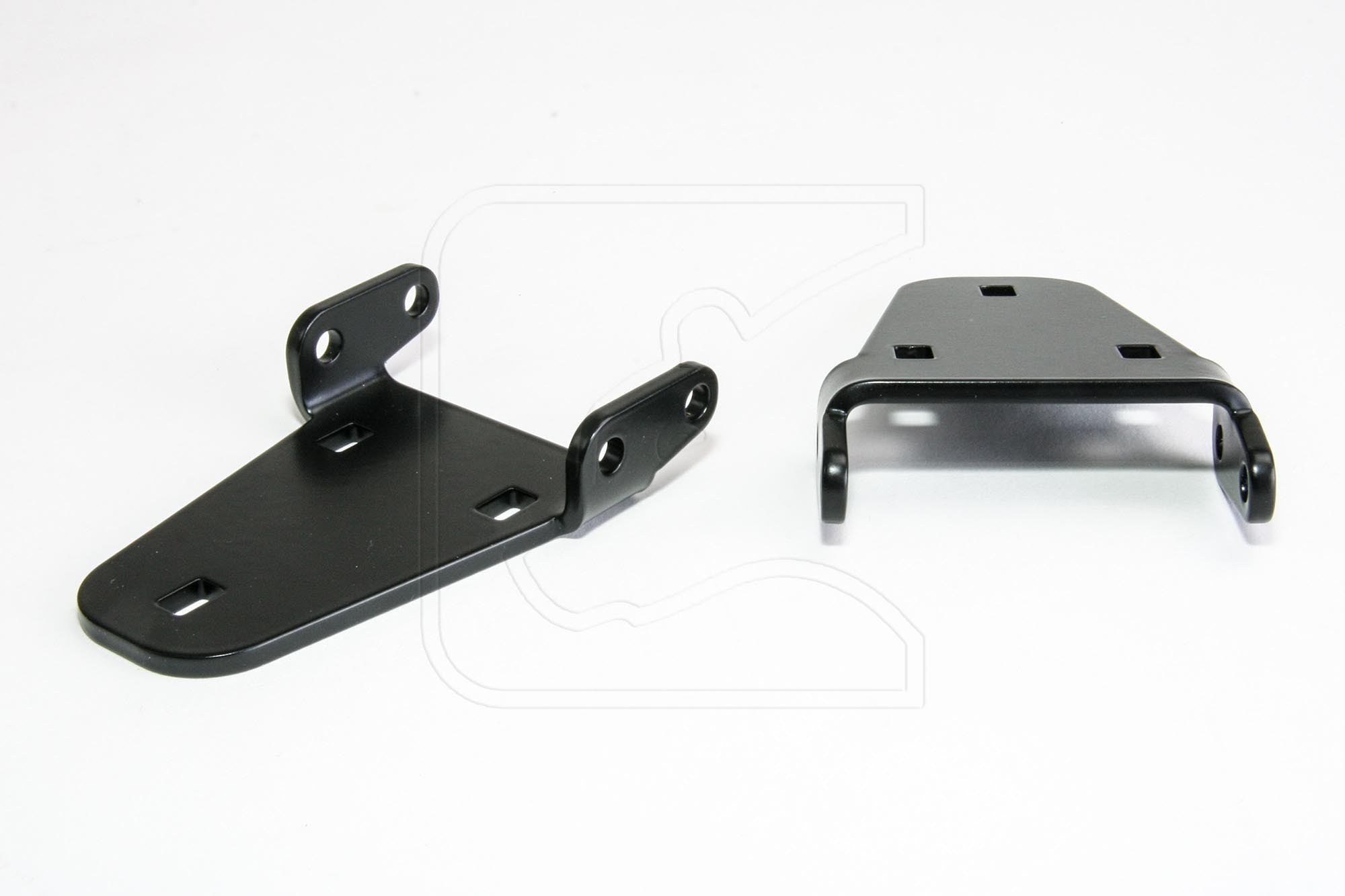 Anti-Theft Bonnet (Hood) Hinge Set (stainless steel) - for Land Rover Defender 90/110/130