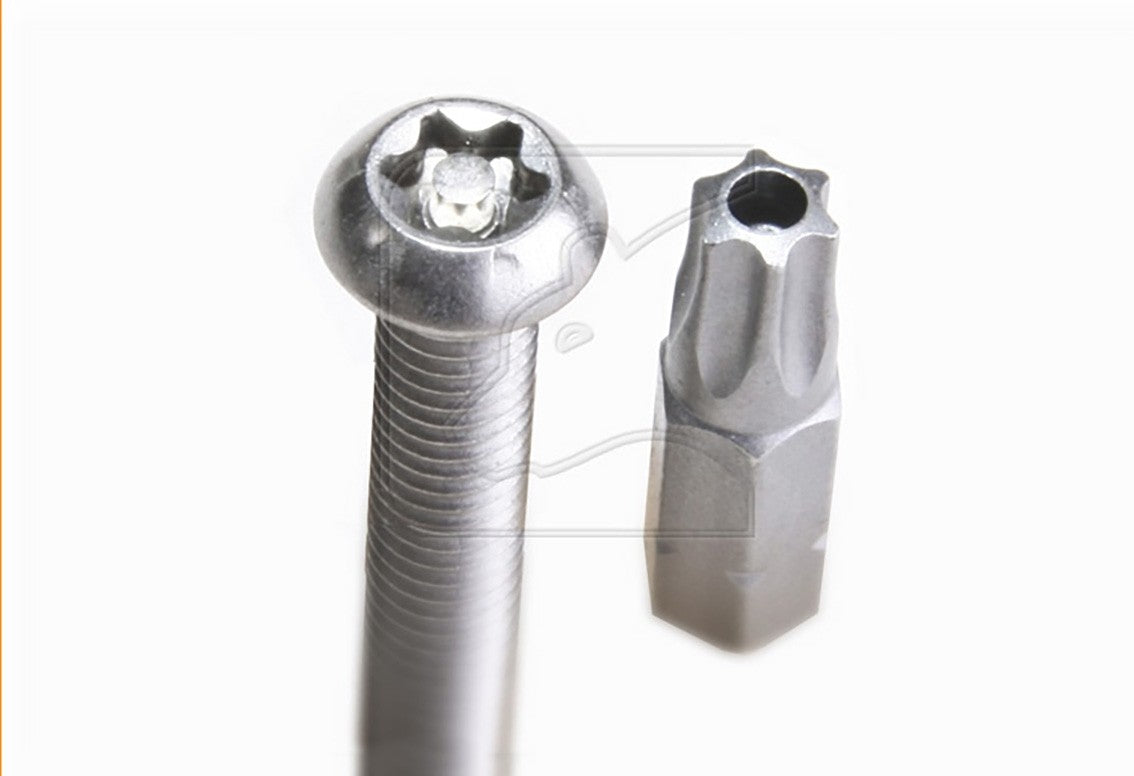 Anti-Theft Bonnet (Hood) Hinge Set (stainless steel) - for Land Rover Defender 90/110/130