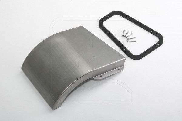 Defender Military Snow Cowl Cover - for Land Rover Defender 90/110/130 (stainless steel)