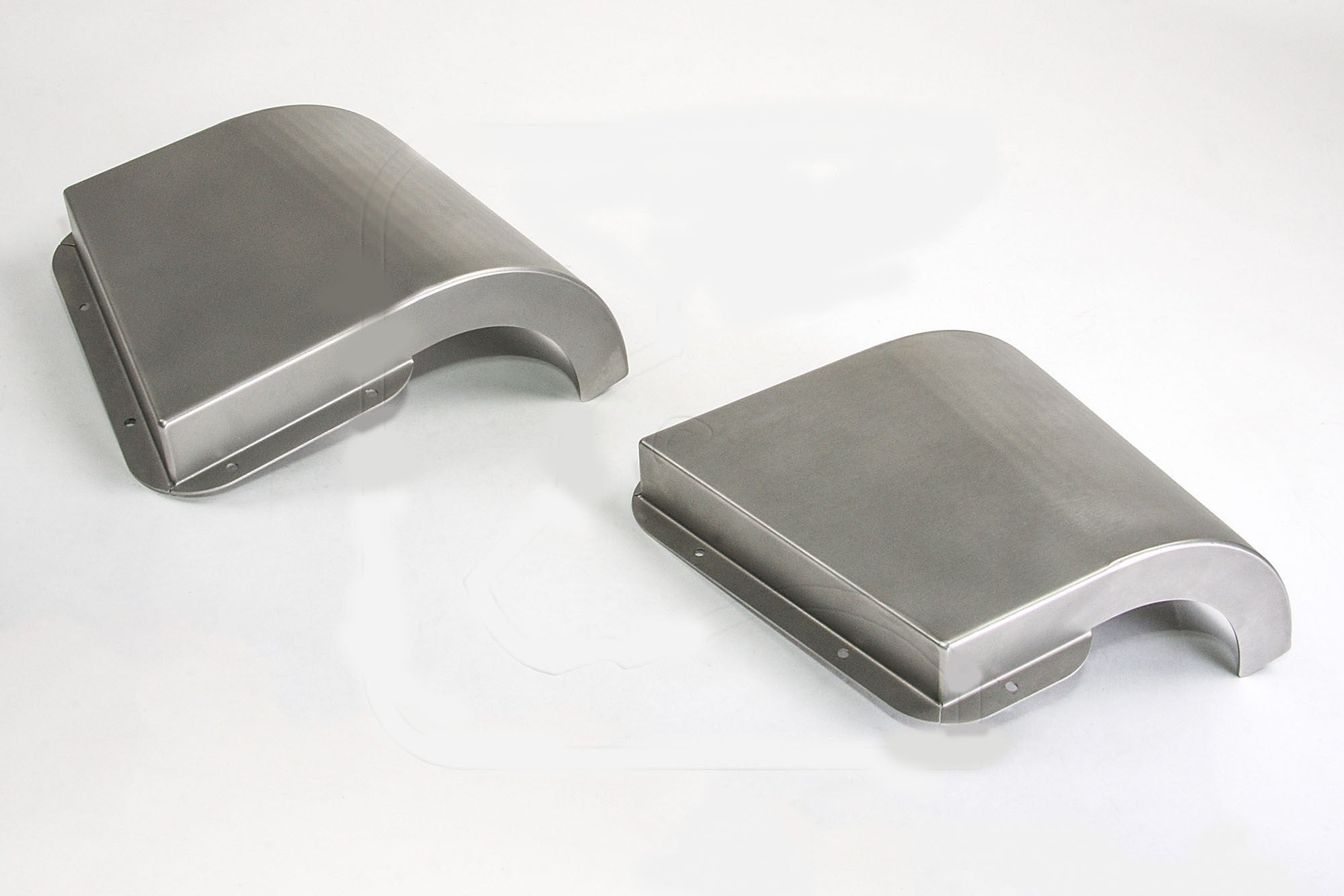 Defender Military Snow Cowl Cover - for Land Rover Defender 90/110/130 (stainless steel)