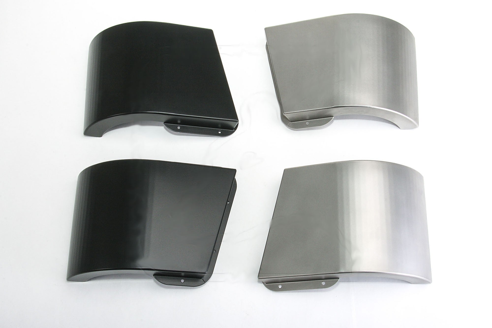 Defender Military Snow Cowl Cover - for Land Rover Defender 90/110/130 (stainless steel)