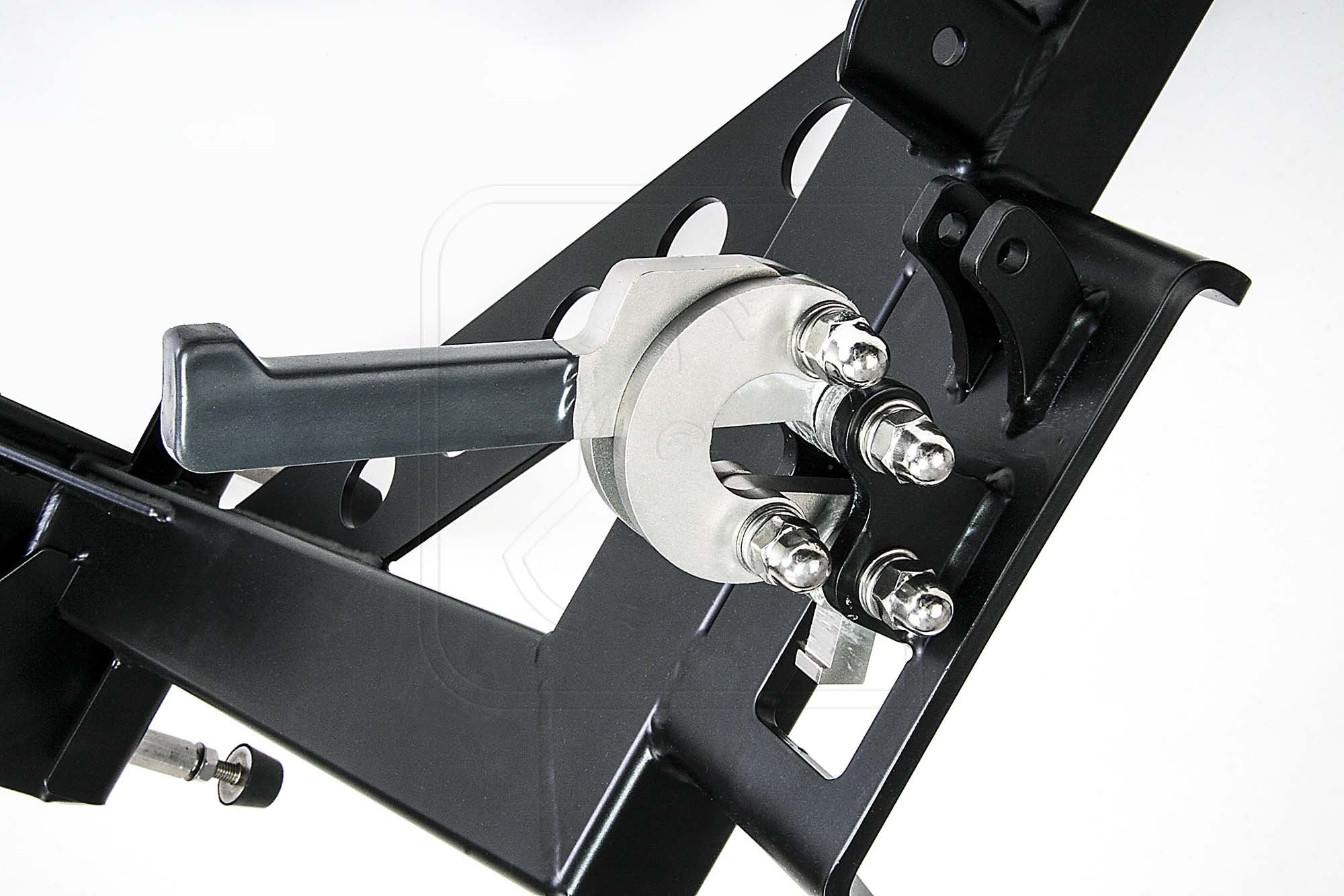 Defender Stainless Steel Spare Tire Carrier for Pickup / Soft-Top - for Land Rover 90/110