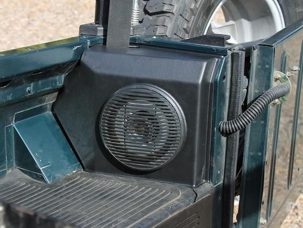 Defender NAS Soft-Top Rear Speaker Panels (North American Spec ST) - for Land Rover 90