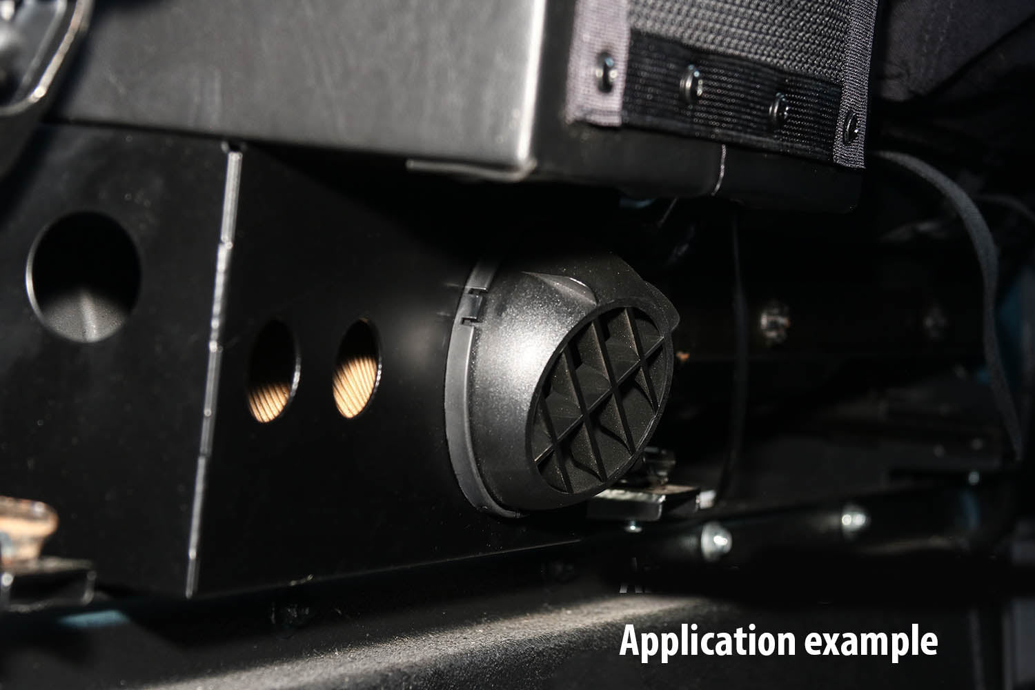 Webasto air diffuser, rotatable, with 60mm connection (for Cubby Box Heater Base)