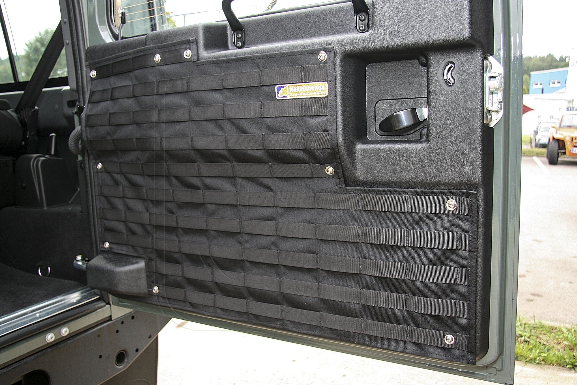 Defender Tailgate Organizer Storage Bag Saddlebag - for Land Rover 90/110 (Station Wagon Only)