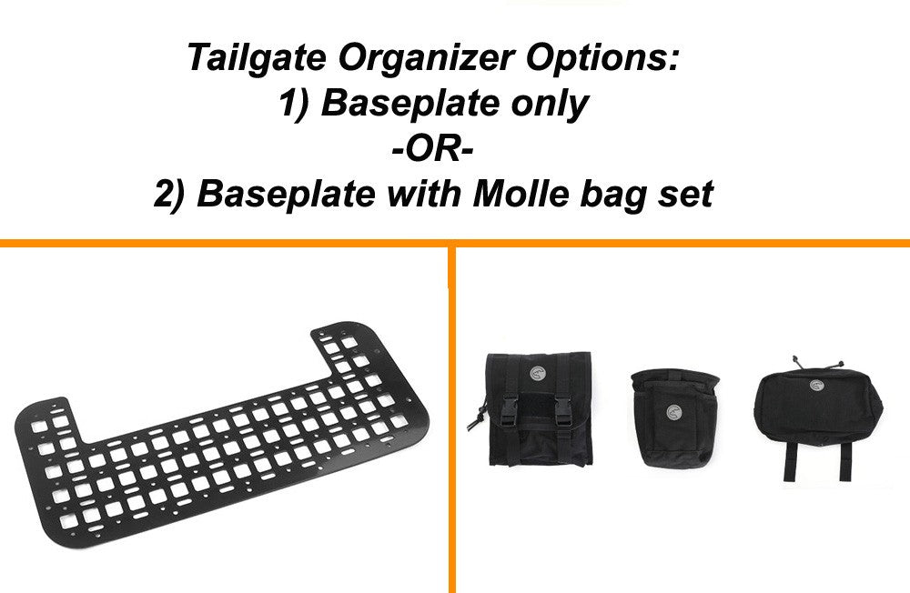 NEW Defender, Tailgate Organizer / Rear Door & Storage Bags - for Land Rover [L663 from Model Year 2020+]