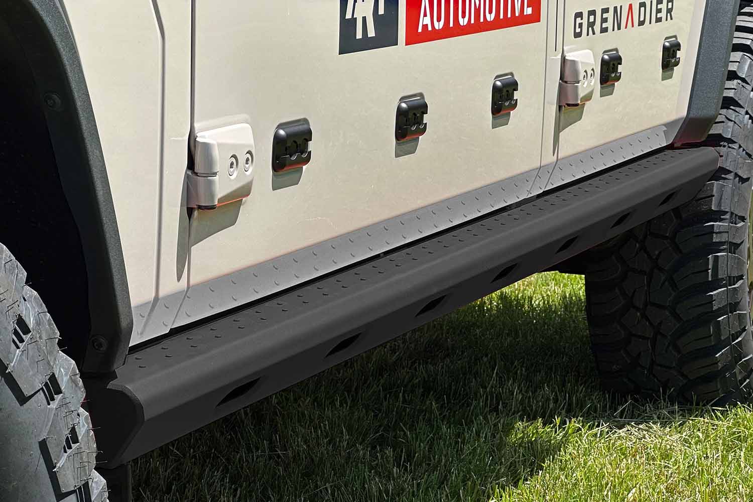 INEOS Grenadier - Stainless Steel Rock Sliders (set of 2)