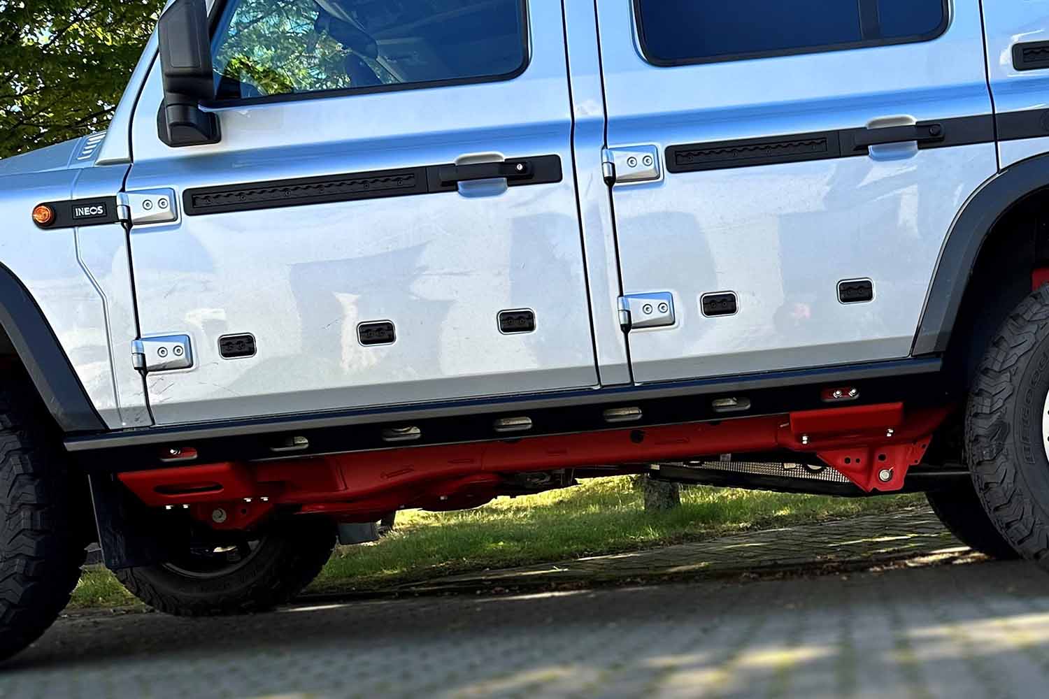 INEOS Grenadier - Stainless Steel Rock Sliders (set of 2)