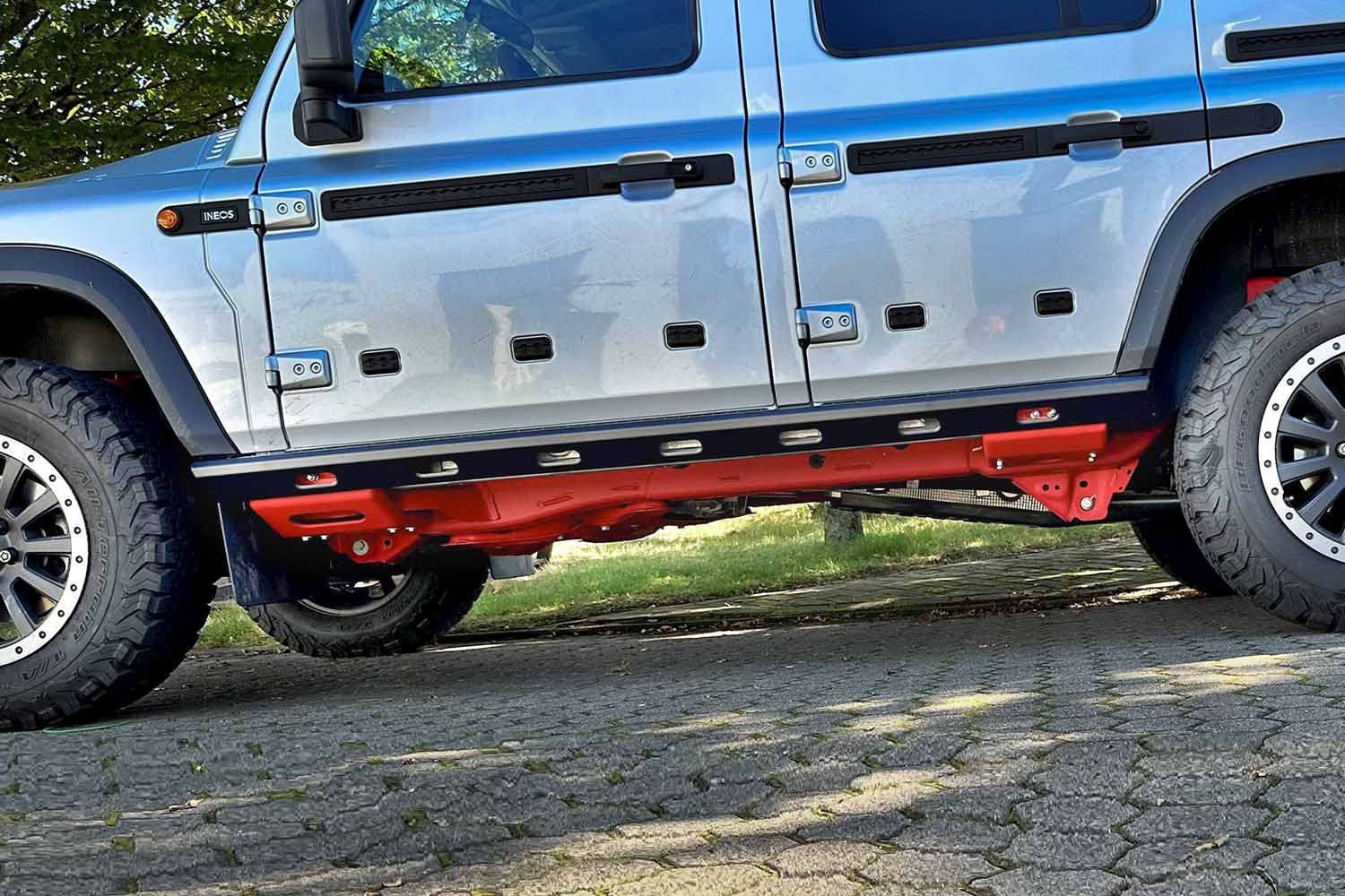 INEOS Grenadier - Stainless Steel Rock Sliders (set of 2)