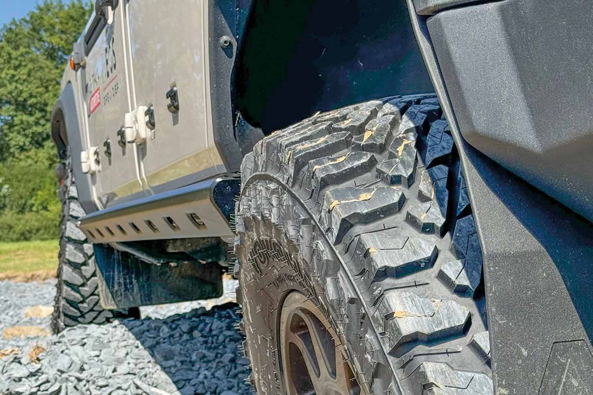 INEOS Quartermaster - Stainless Steel Rock Sliders (set of 2)