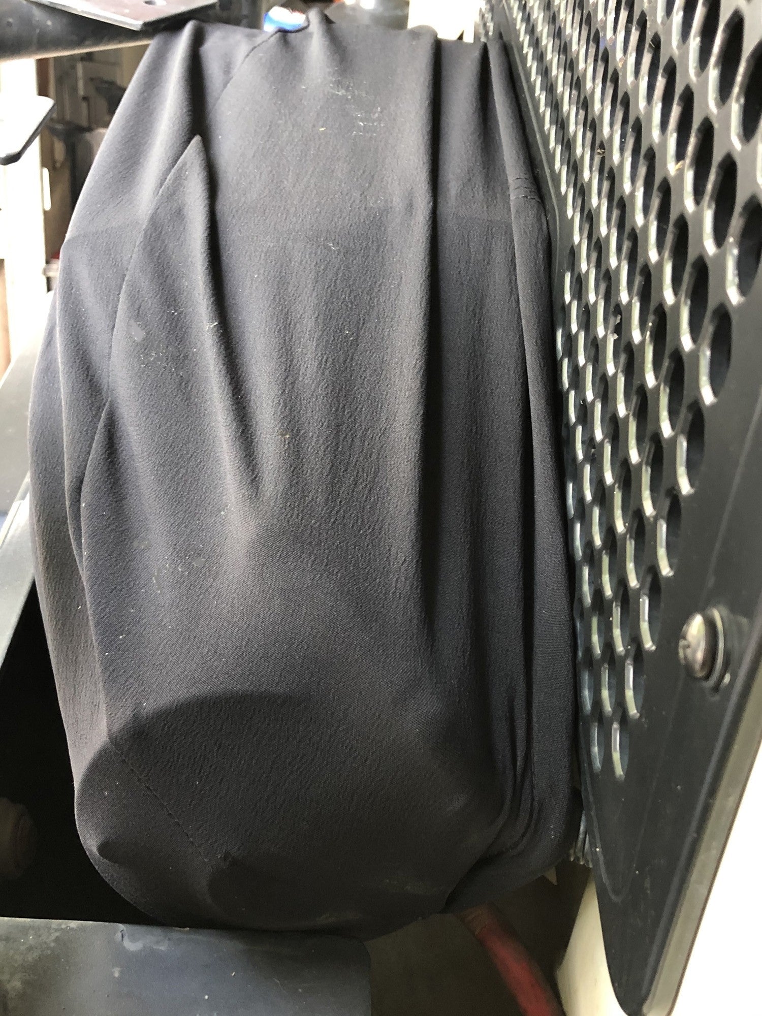 Elastic Winch Cover (softshell, stretch, protection) - for Land Rover Defender