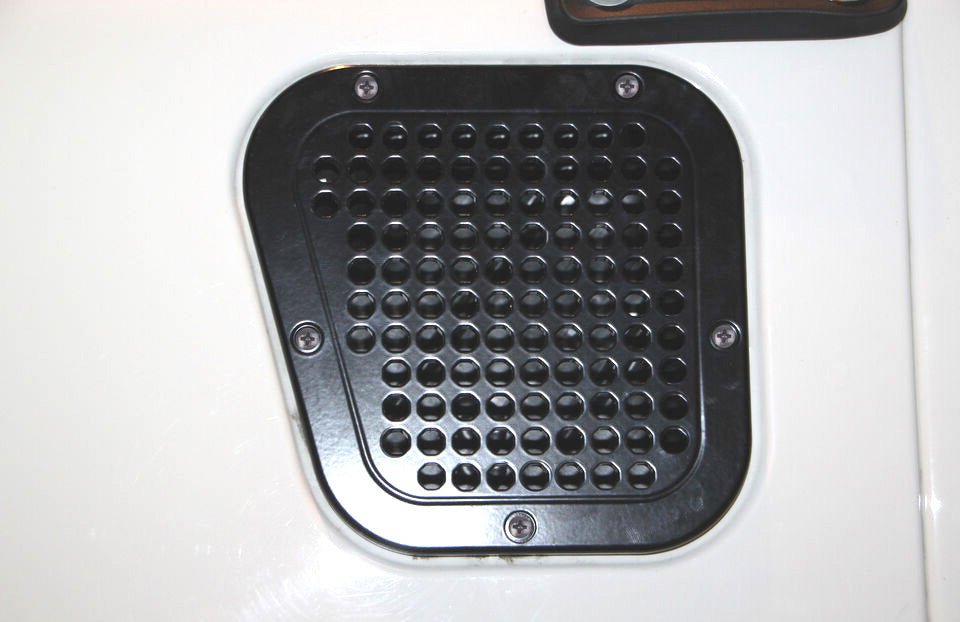 Defender Side Intake Vent Grille - for Land Rover 200Tdi/2.5TD (solid aluminum)