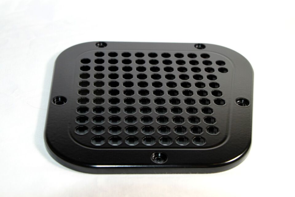 Defender Side Intake Vent Grille - for Land Rover 300Tdi/Td5/Puma (solid aluminum)