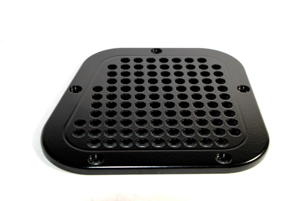 Defender Side Intake Vent Grille - for Land Rover 300Tdi/Td5/Puma (solid aluminum)