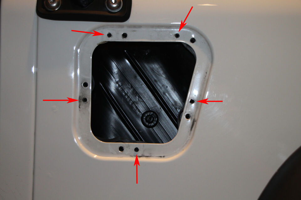 Defender Side Intake Vent Grille - for Land Rover 300Tdi/Td5/Puma (solid aluminum)