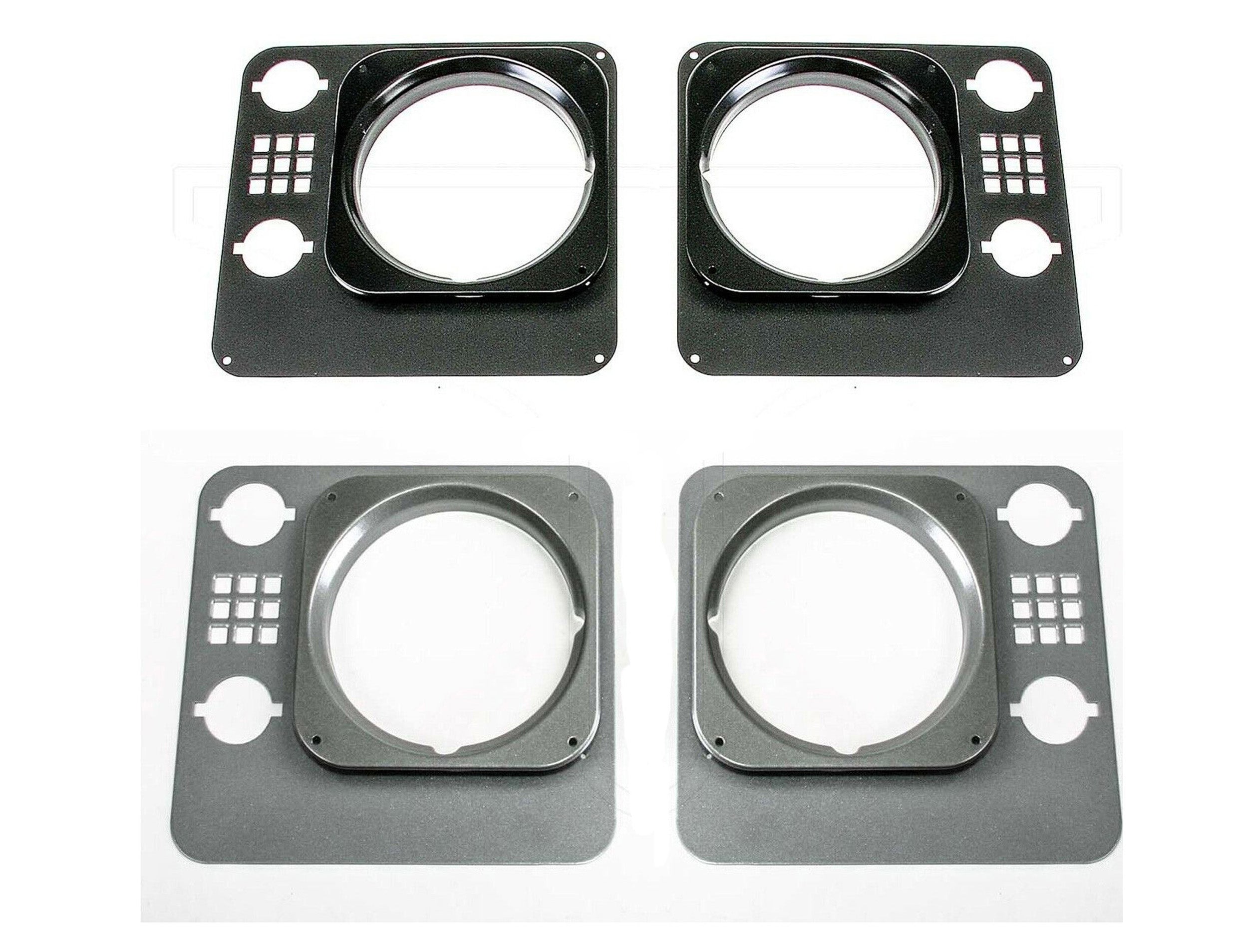 Heritage Headlight Surrounds - Land Rover Defender with