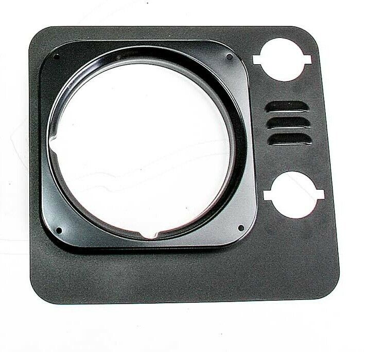 Heritage Headlight Surrounds - Land Rover Defender with inlet gills (stamped aluminum, set of 2)
