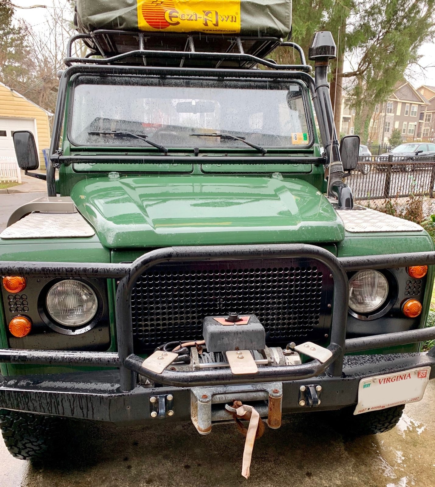 Defender Headlight Surrounds - for Land Rover Defender 90/110/130 (solid aluminum, set of 2)