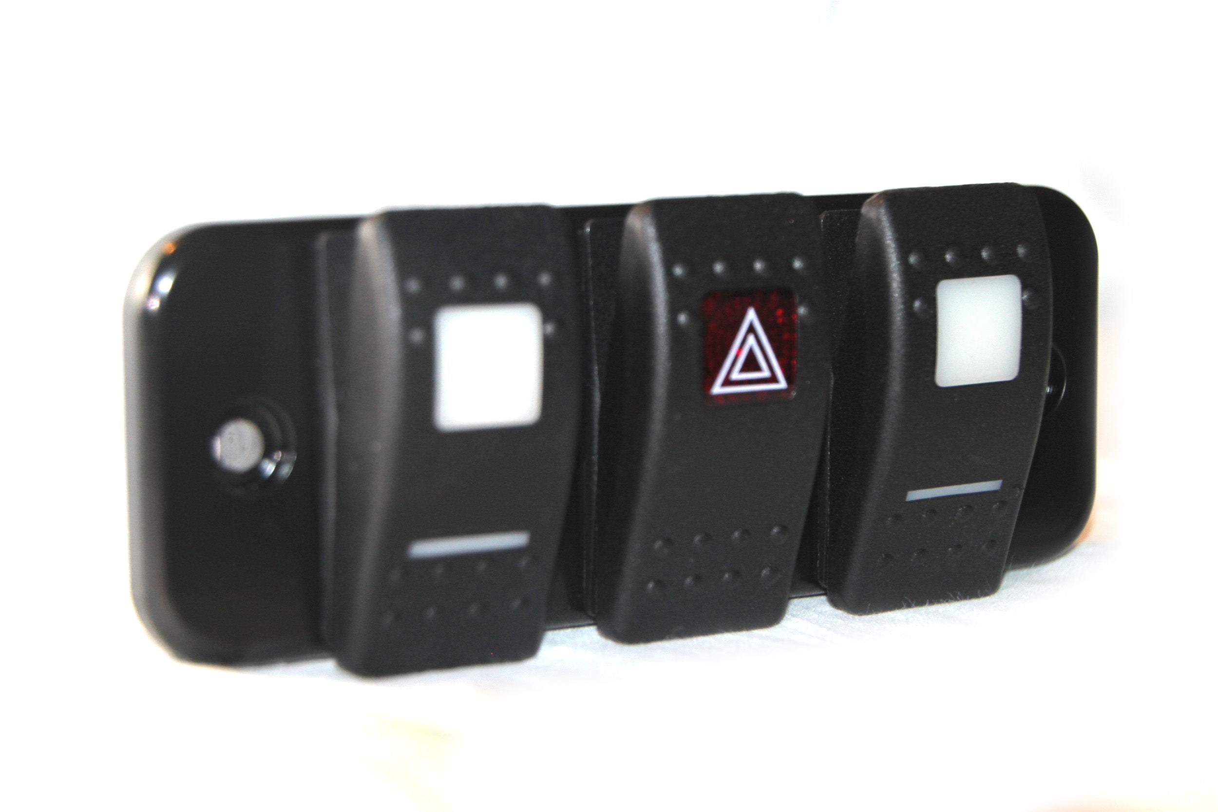 Lower Dash Switch Plate Panel (3 Carling) Right-Hand Drive - for Land Rover Defender 90/110/130