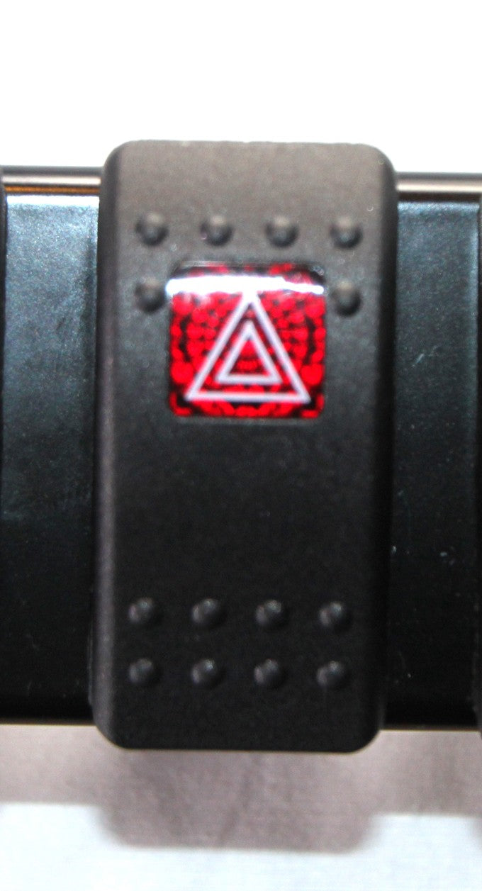 Lower Dash Switch Plate Panel (3 Carling) Right-Hand Drive - for Land Rover Defender 90/110/130