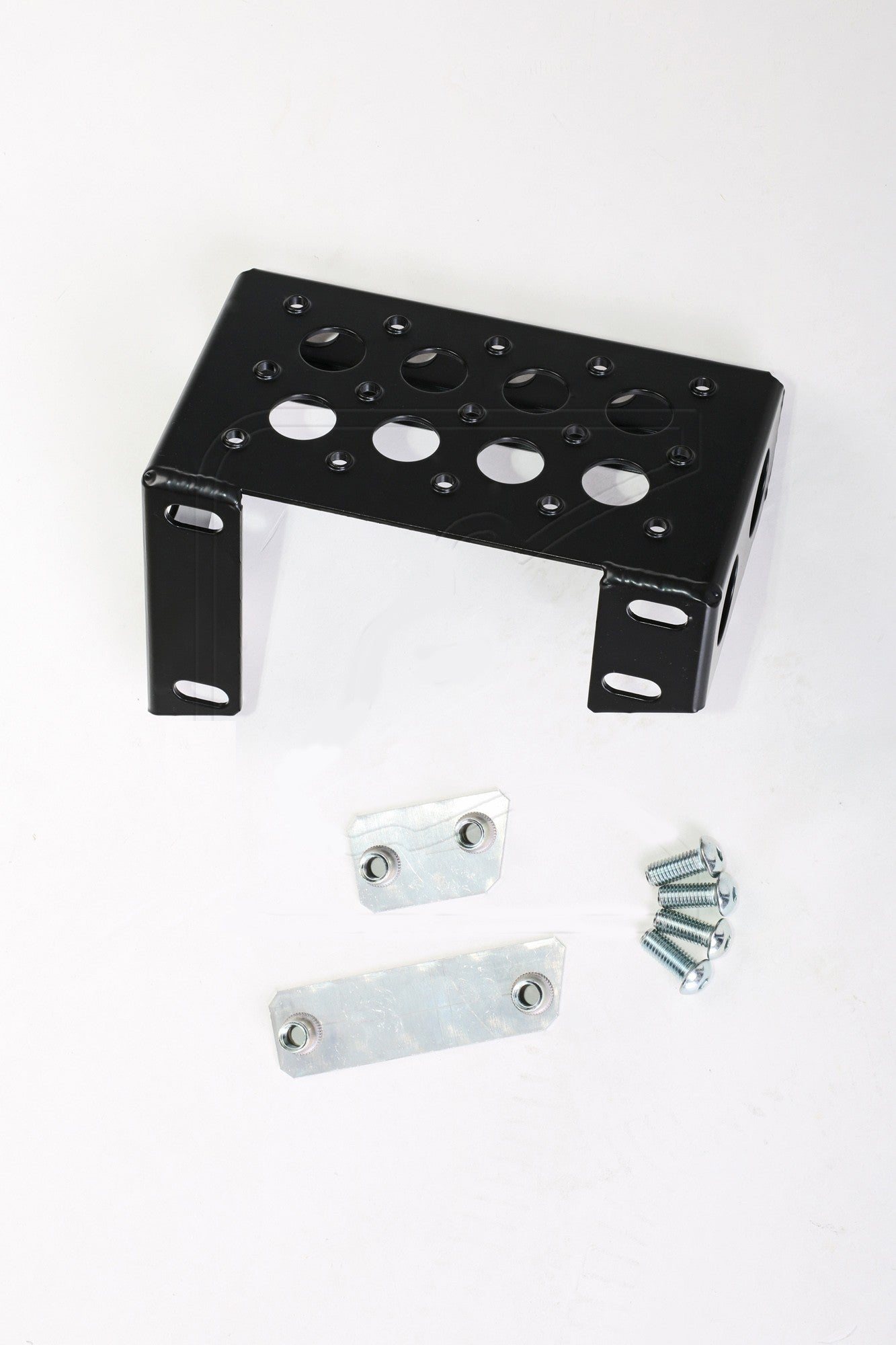 Aluminum Rear Step Station Wagon - Land Rover Defender 90/110 (black powdercoat)